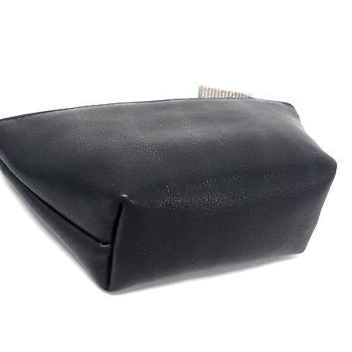 Salvatore Ferragamo Vara Black Leather Coin Purse/Coin Case (Pre-Owned)