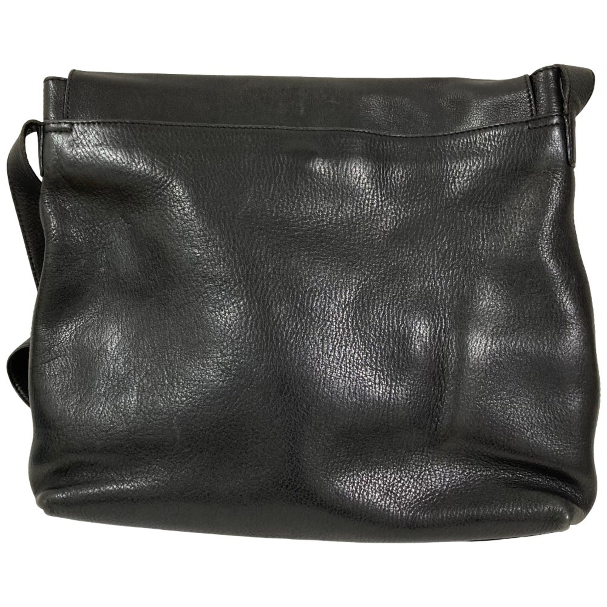 Celine Black Leather Shoulder Bag (Pre-Owned)