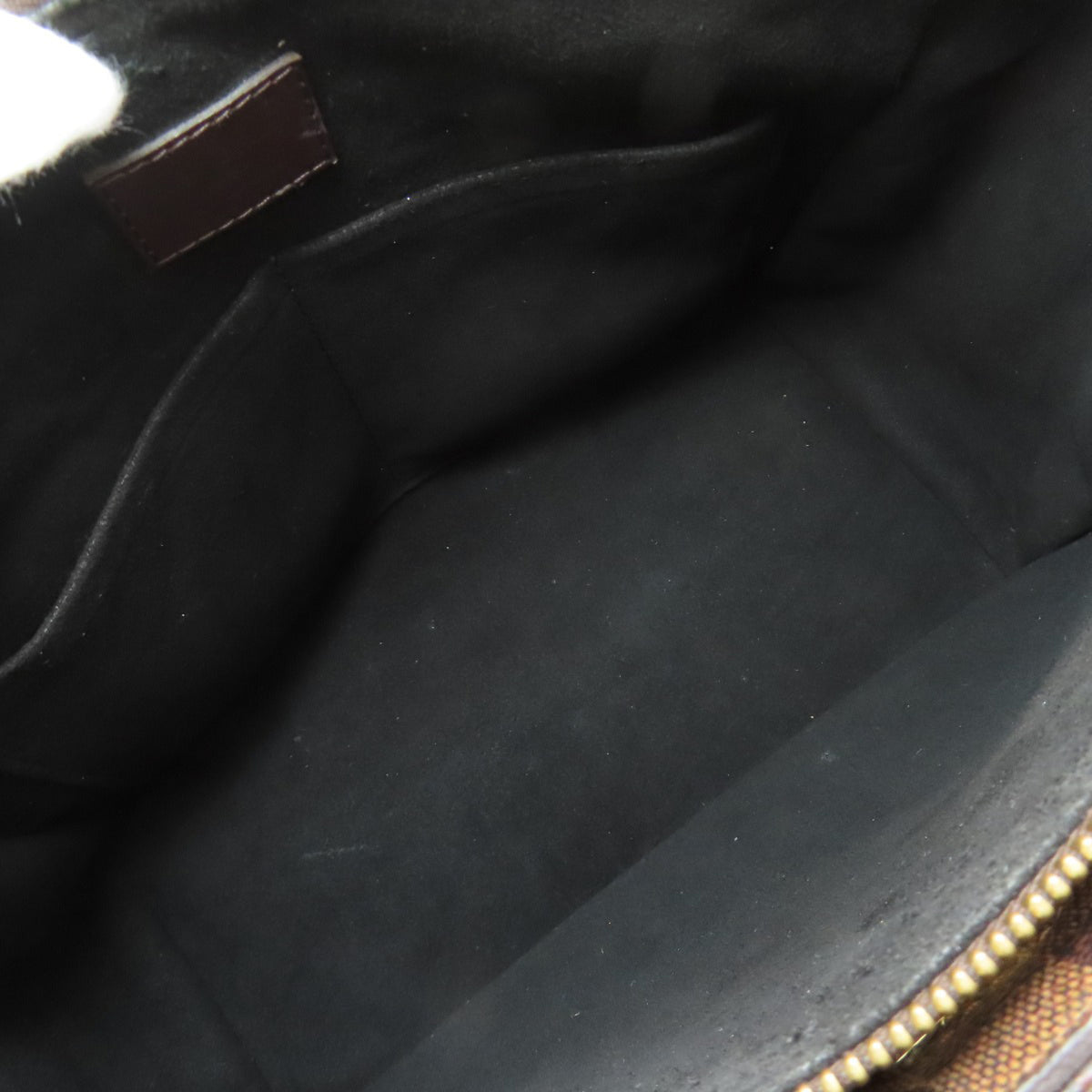 Louis Vuitton Black Damier Canvas Ebene Damier Canvas Handbag (Pre-Owned)