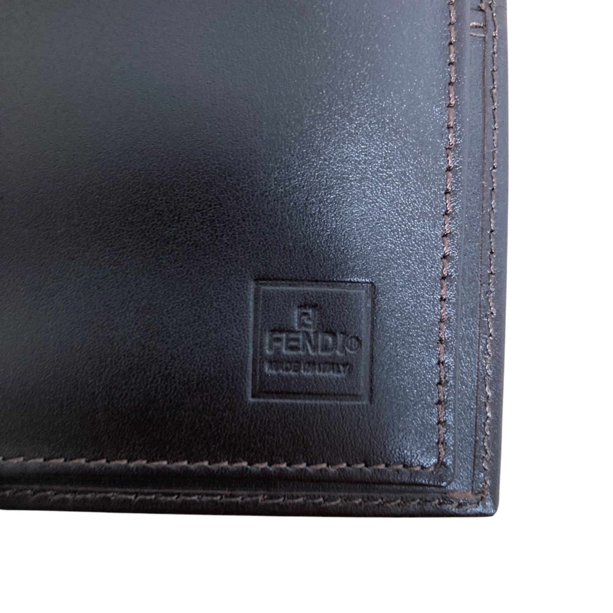 Fendi Brown Zucca Wallet (Tri-Fold) (Pre-Owned)