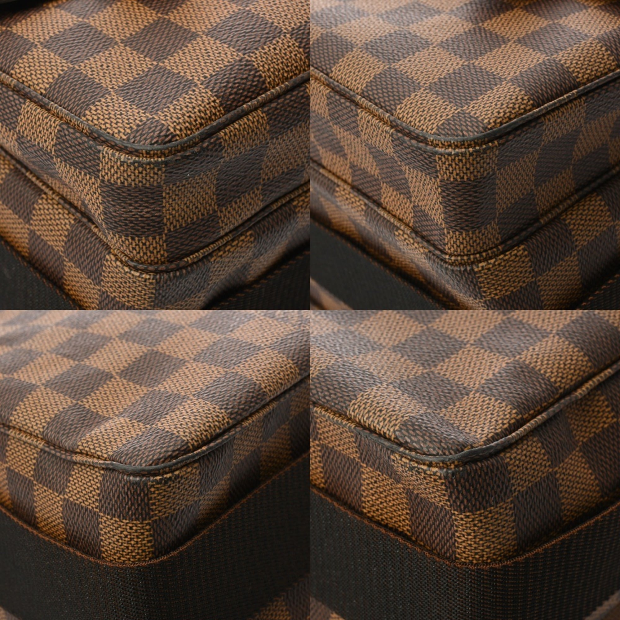 Louis Vuitton Brown Damier Canvas Shoulder Bag (Pre-Owned)