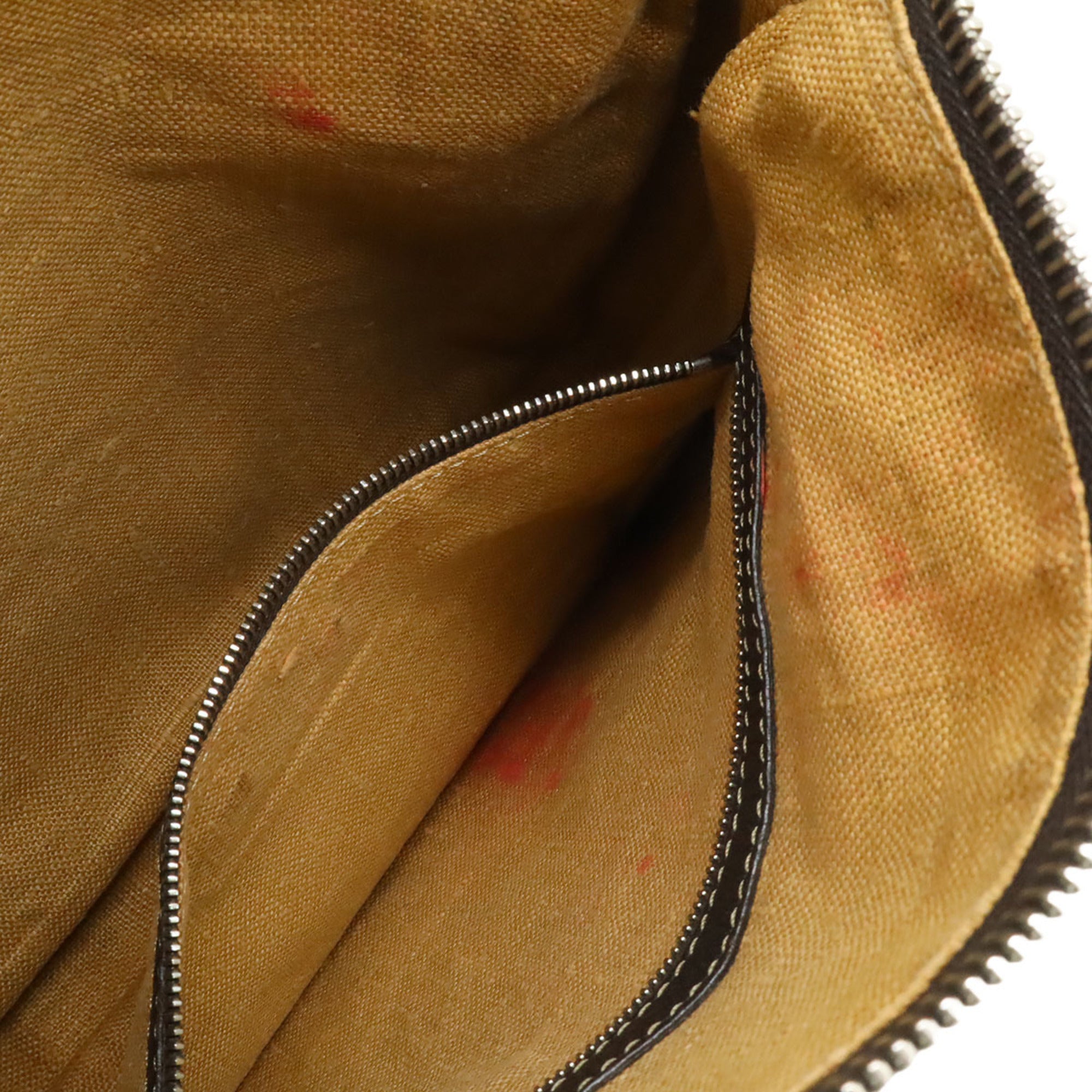 Fendi Brown Canvas Shoulder Bag (Pre-Owned)