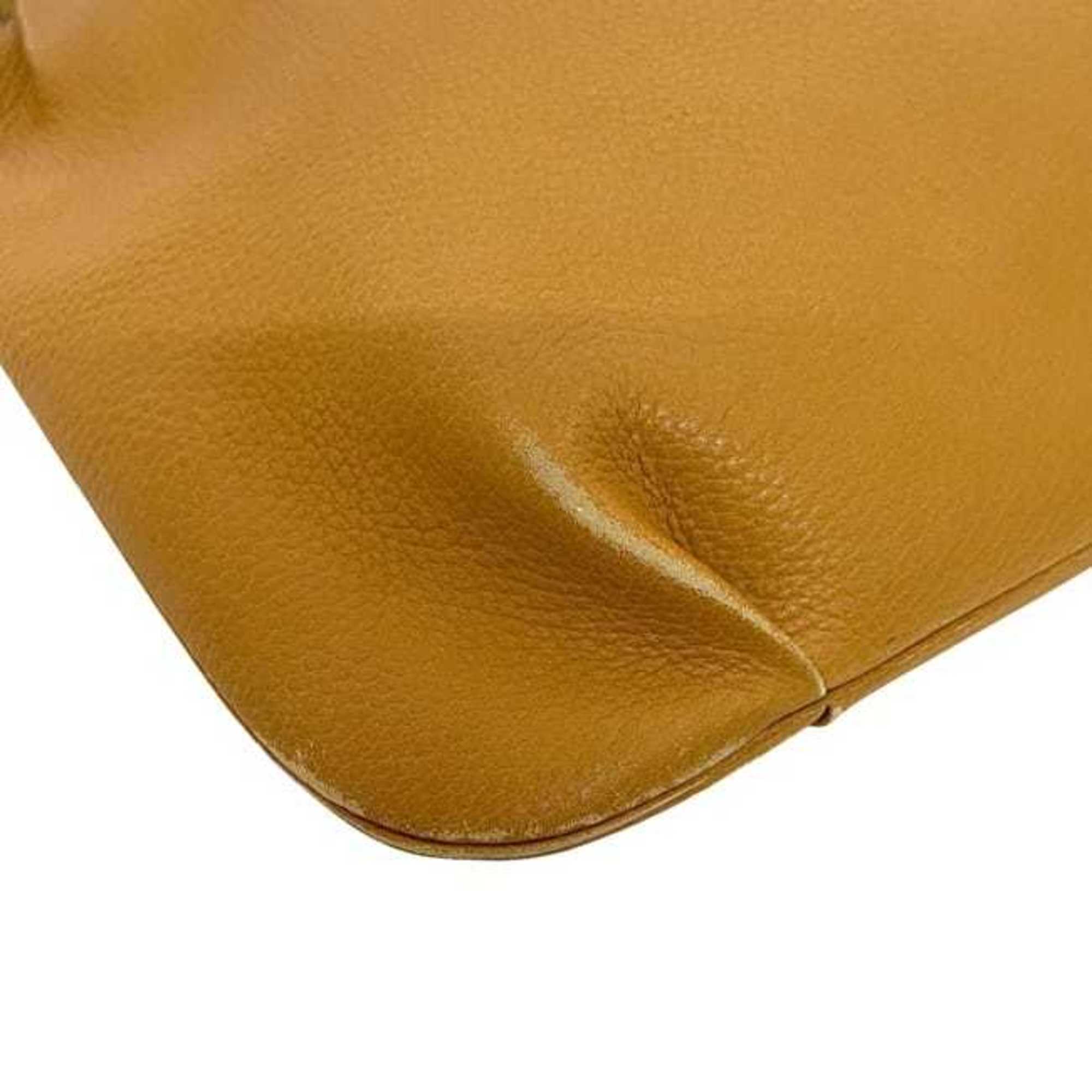 Hermes Brown Camel Leather Ardennes Leather Shoulder Bag (Pre-Owned)