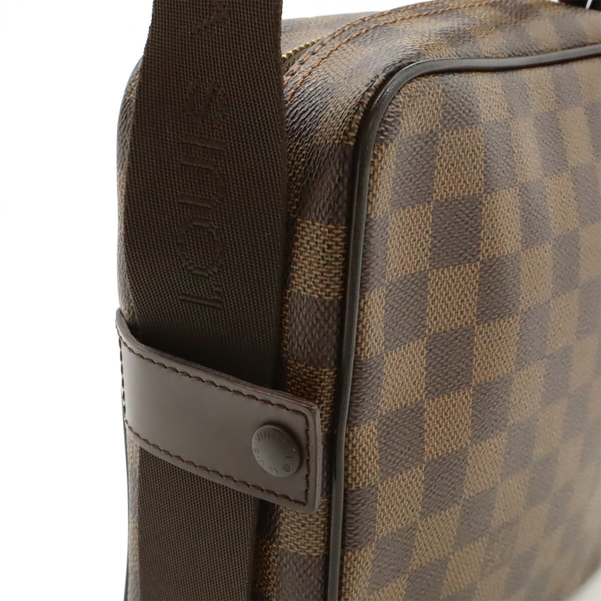 Louis Vuitton Brown Pvc Coated Canvas Damier Canvas Pochette Shoulder Bag (Pre-Owned)