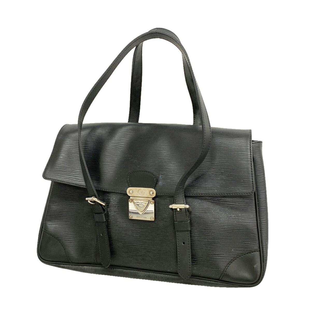 Louis Vuitton Noir Handbag (Pre-Owned)