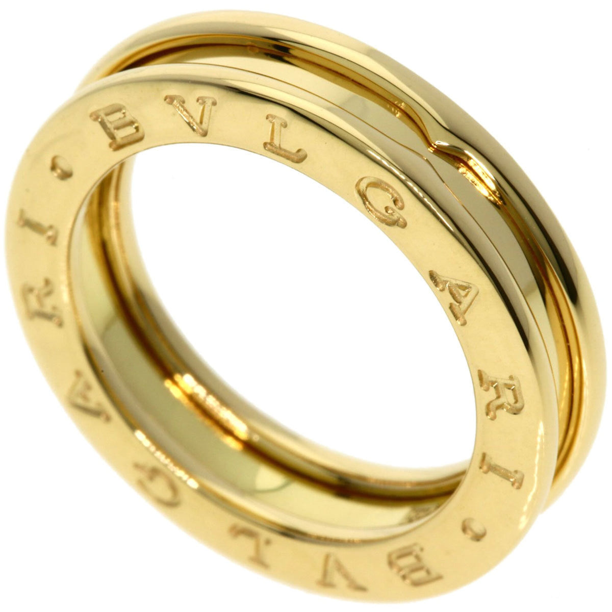 Bvlgari Yellow Gold Yellow Gold (18K) Band Ring (Pre-Owned)