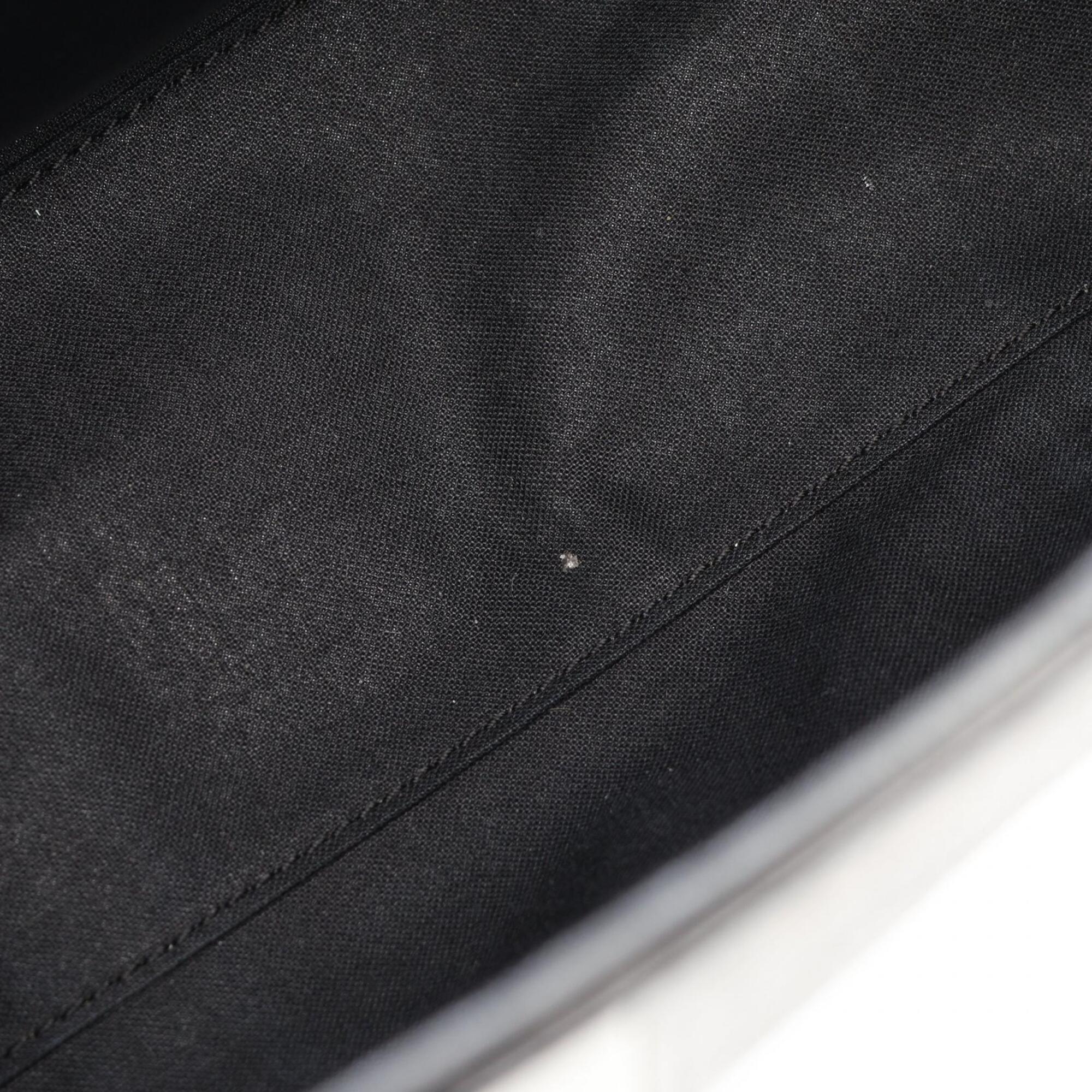 Balenciaga Black White Leather Handbag (Pre-Owned)