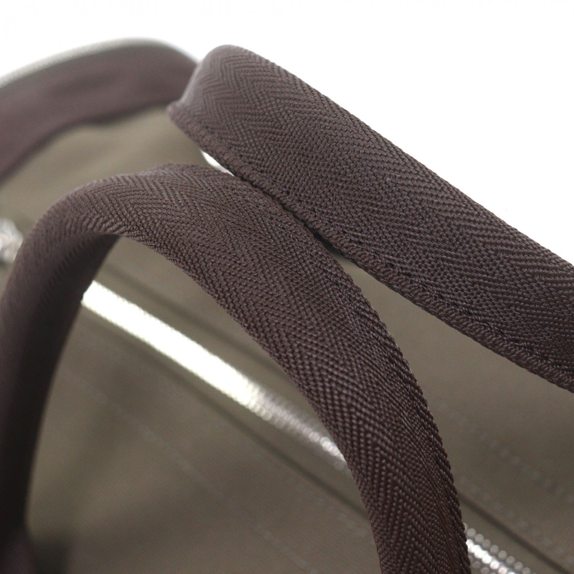 Hermes Khaki Brown Leather Boston Bag (Pre-Owned)