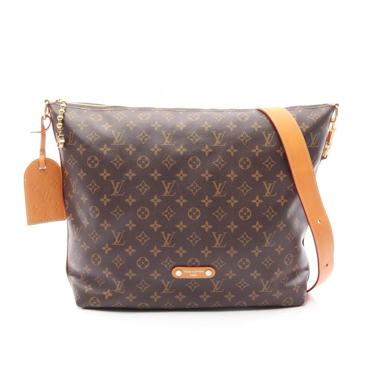 Louis Vuitton Brown Monogram Monogram Leather Handbag Shoulder Bag (Pre-Owned)