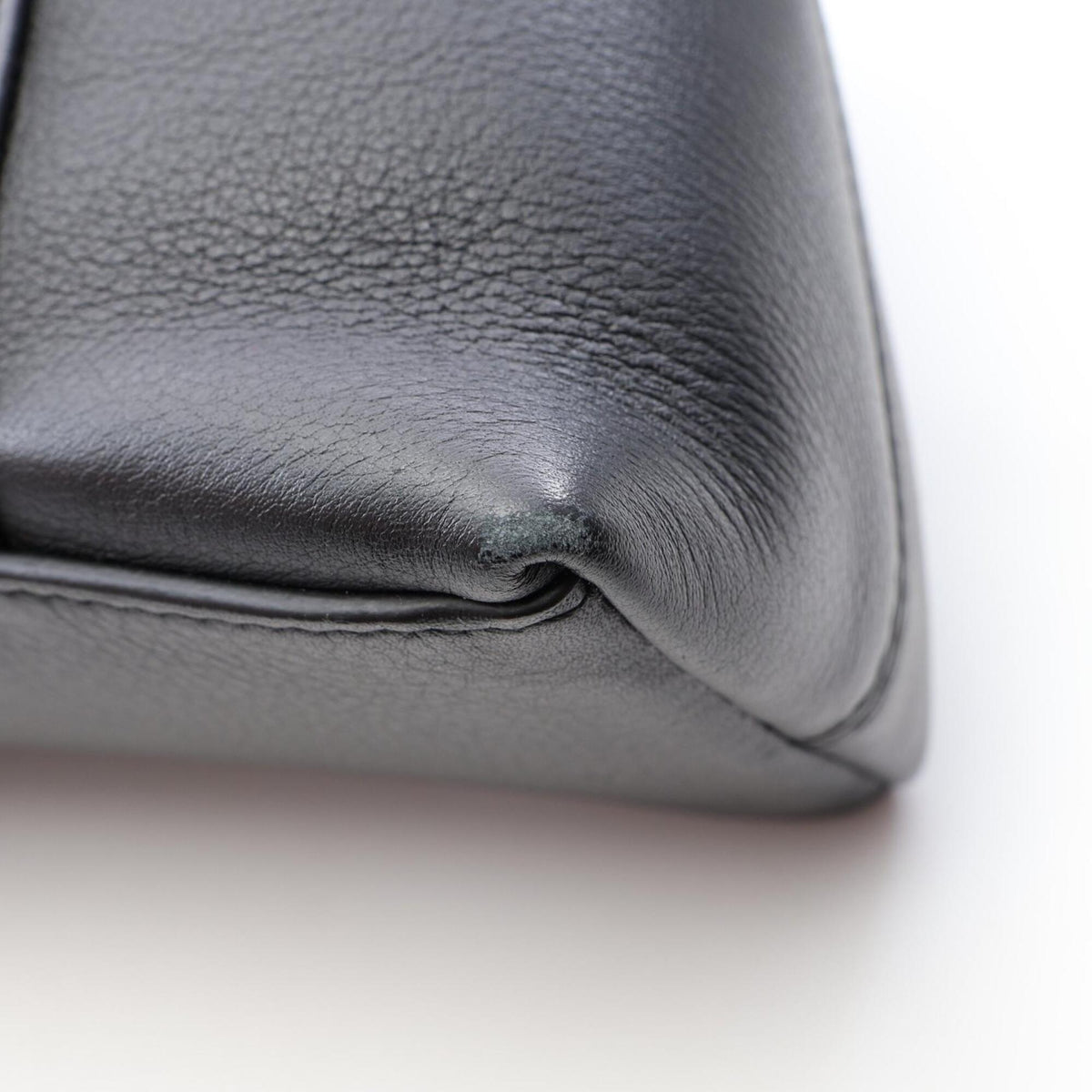 Balenciaga Black Leather Handbag Shoulder Bag (Pre-Owned)