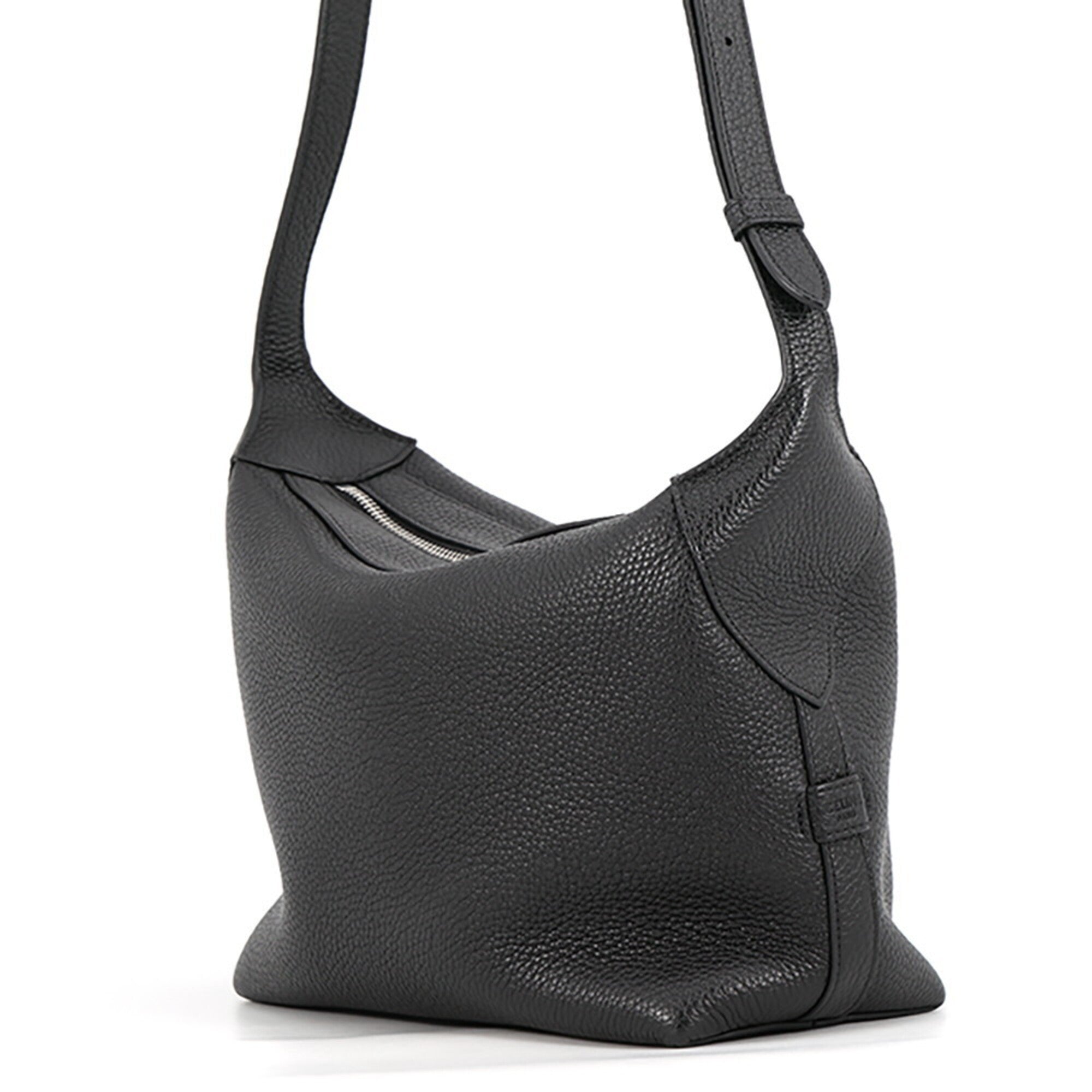 Celine Black Leather Crossbody Bag Shoulder Bag (Pre-Owned)