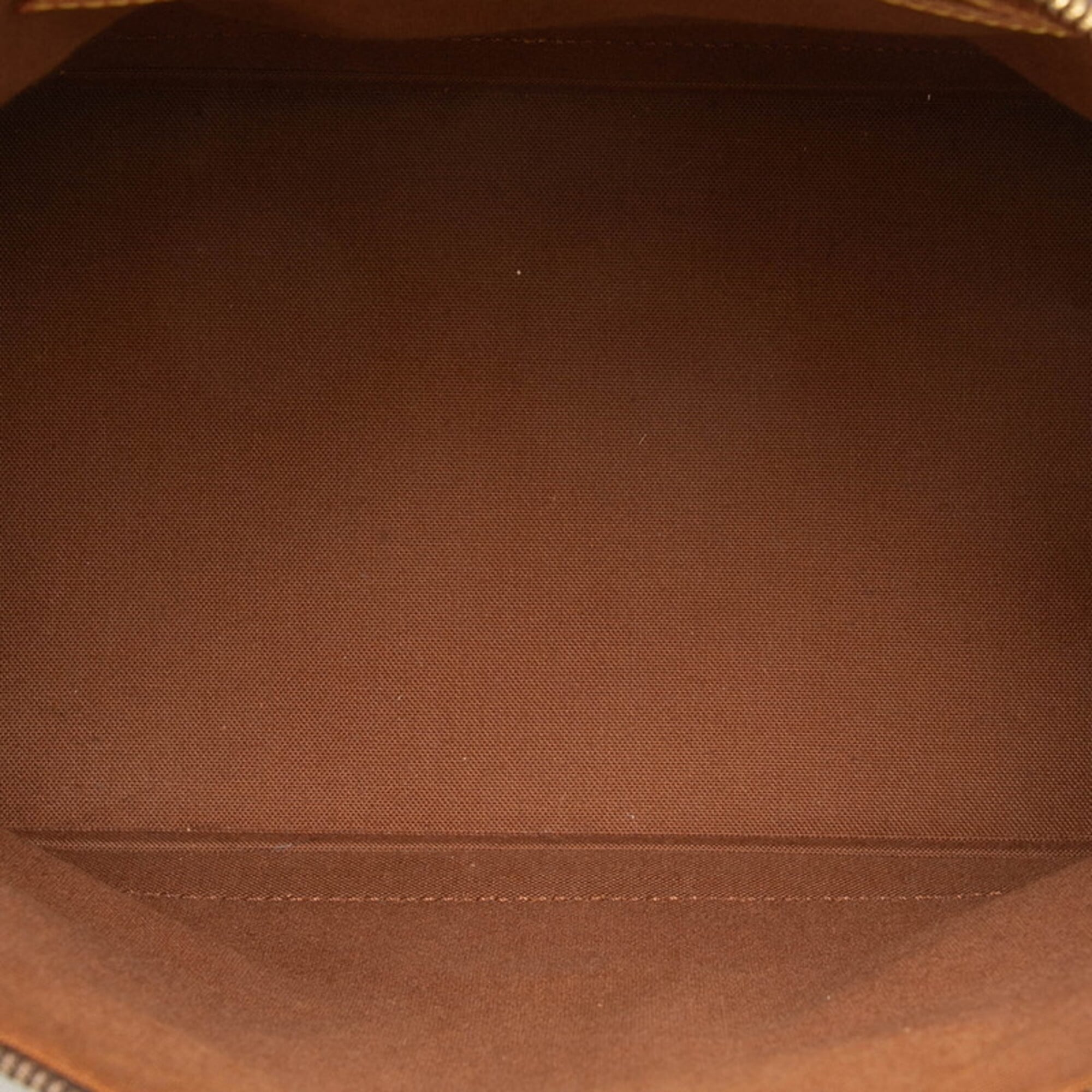 Louis Vuitton Brown Pvc Leather Handbag (Pre-Owned)