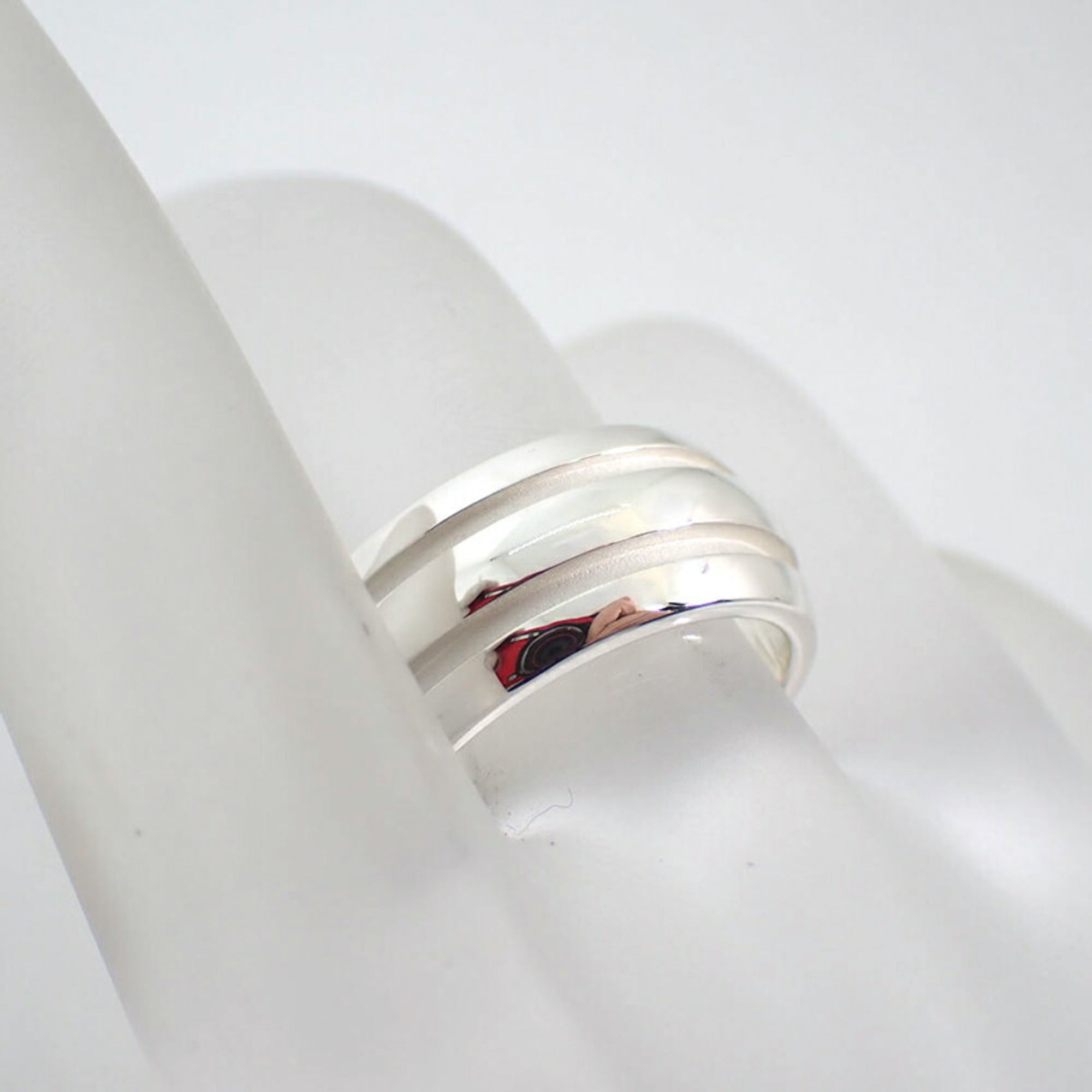 Tiffany Sterling Silver 925 Band Ring (Pre-Owned)