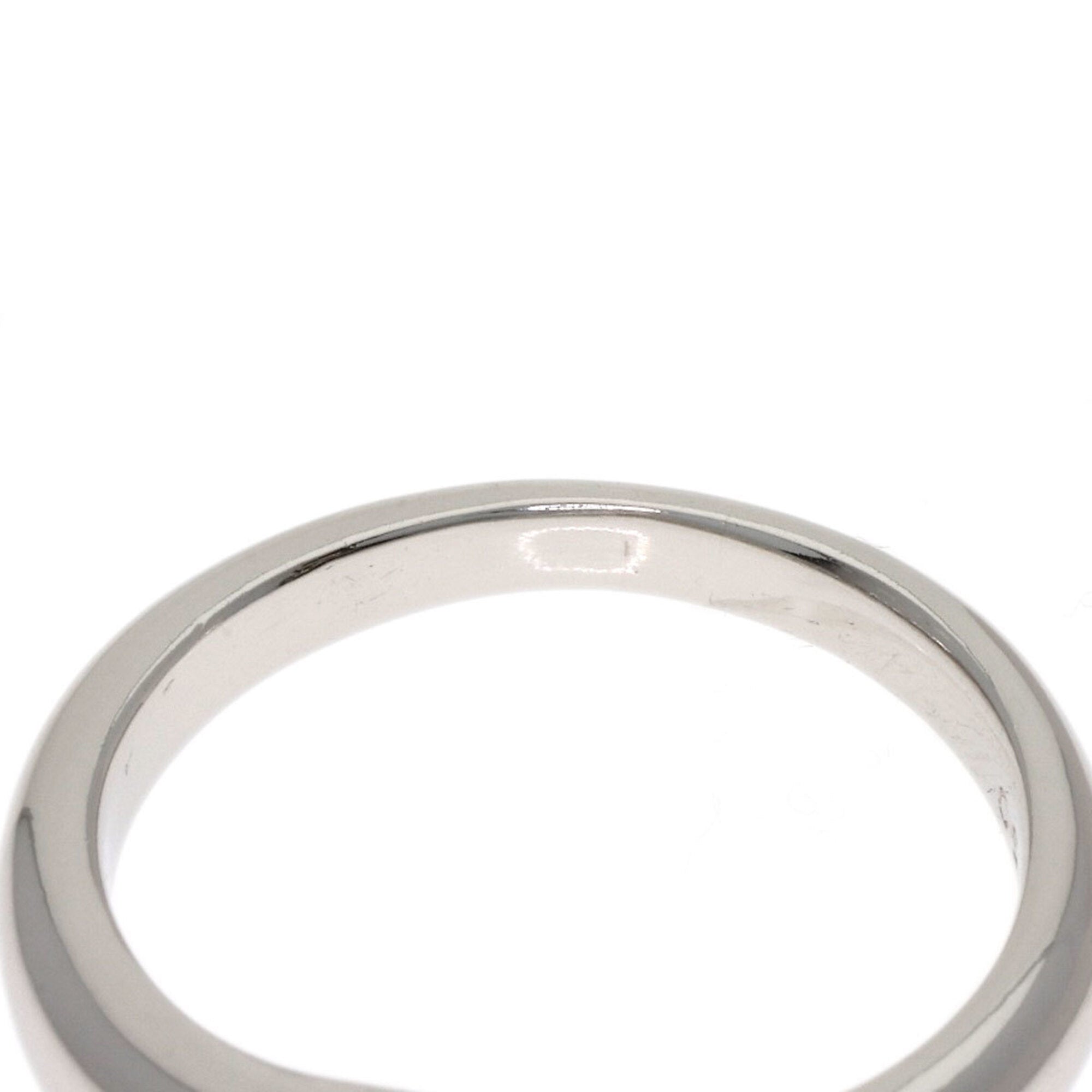 Tiffany Platinum Platinum 950 Band Ring (Pre-Owned)