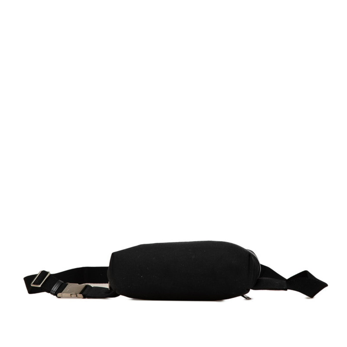 Saint Laurent Black Canvas Leather Fanny Pack (Pre-Owned)