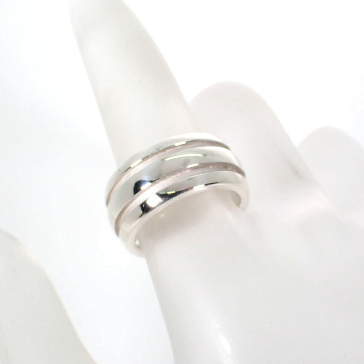 Tiffany Sterling Silver 925 Band Ring (Pre-Owned)