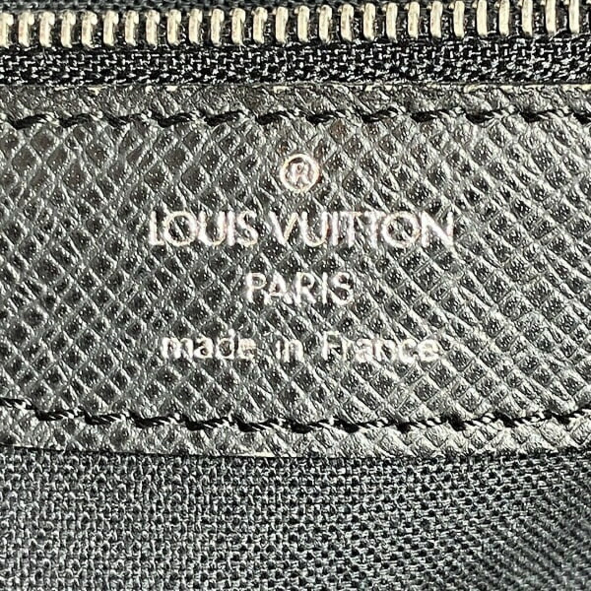 Louis Vuitton Ardoise Taiga Leather Handbag (Pre-Owned)