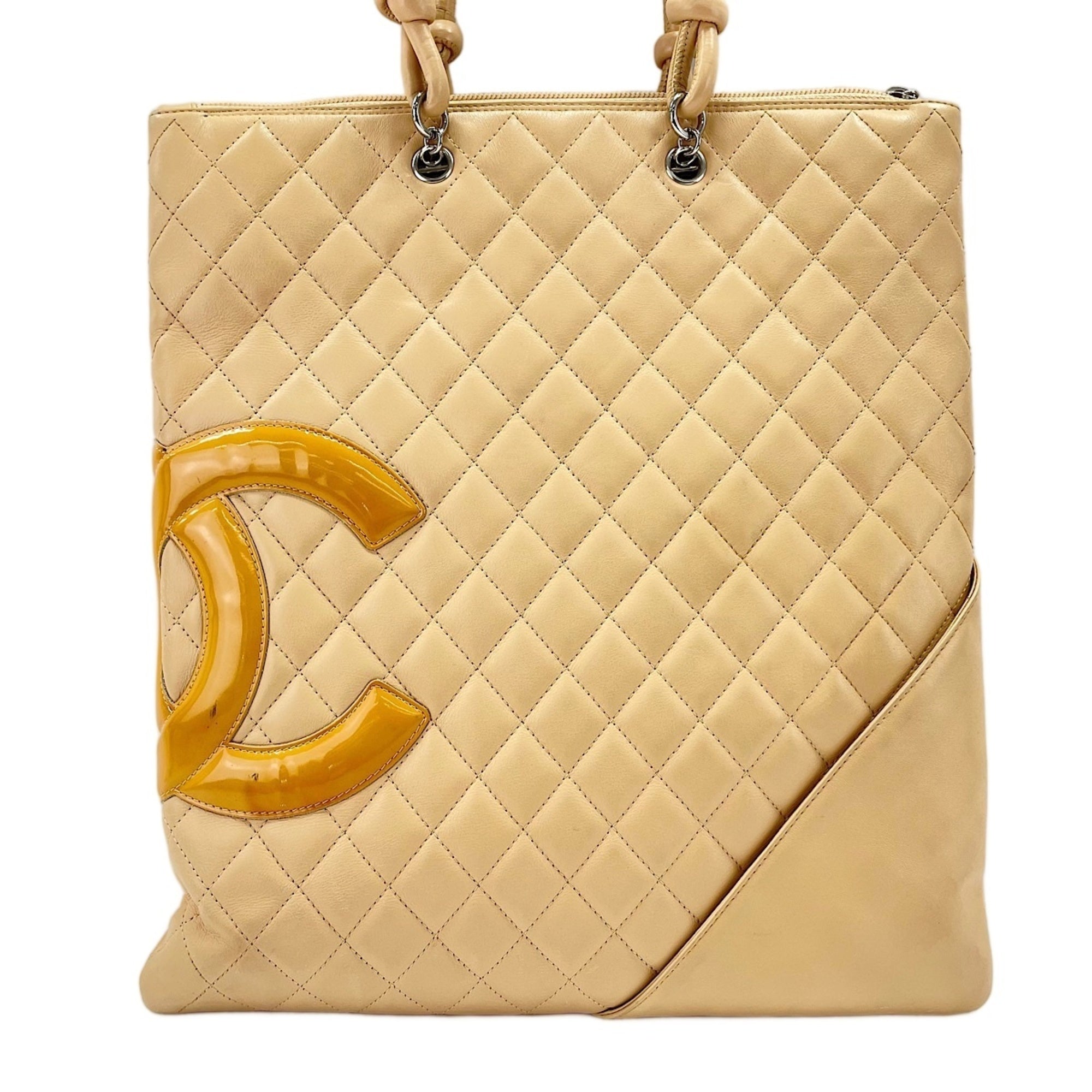 Chanel Ligne Cambon Beige Cambon Ligne Tote Bag (Pre-Owned)