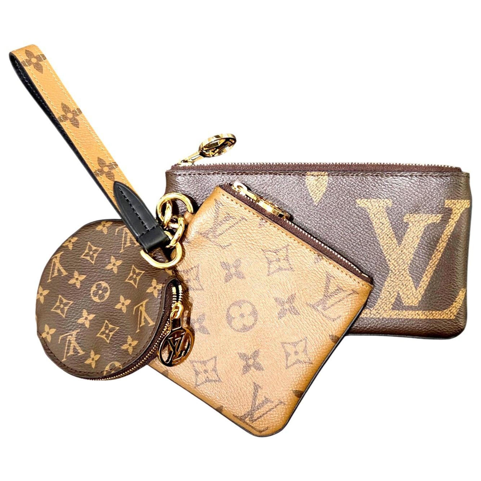 Louis Vuitton Brown Monogram Monogram Pochette Pouch (Pre-Owned)