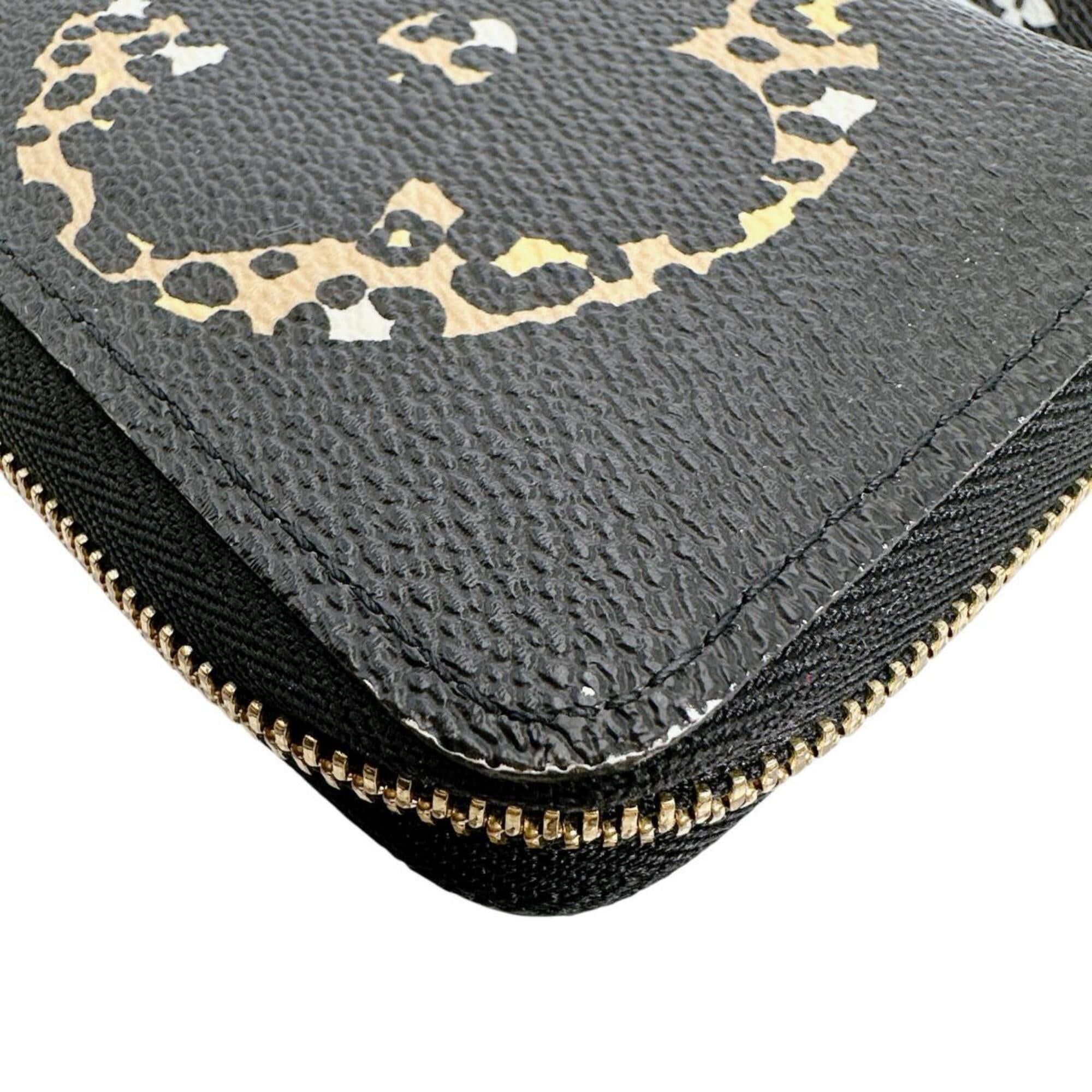 Louis Vuitton Black Monogram Or Yellow Monogram Coin Purse/Coin Case (Pre-Owned)
