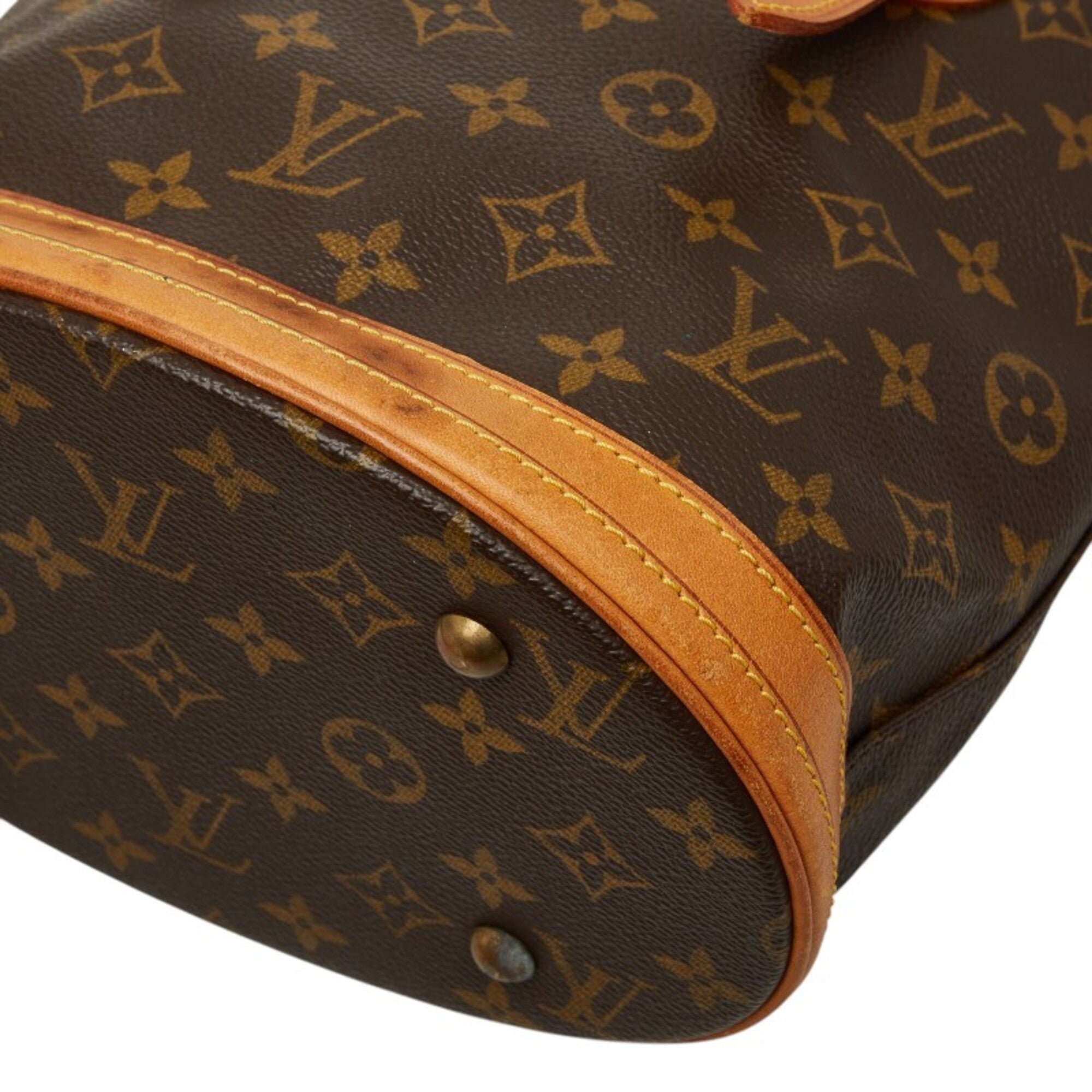 Louis Vuitton Brown Monogram Pvc Leather Handbag Shoulder Bag (Pre-Owned)