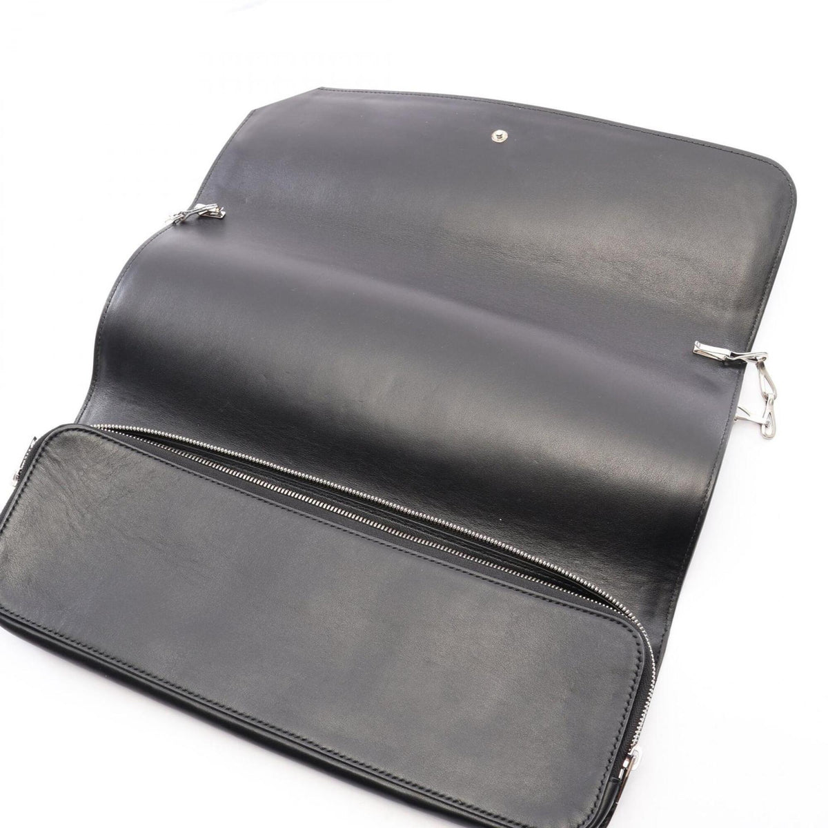 Balenciaga Black Leather Handbag Shoulder Bag (Pre-Owned)