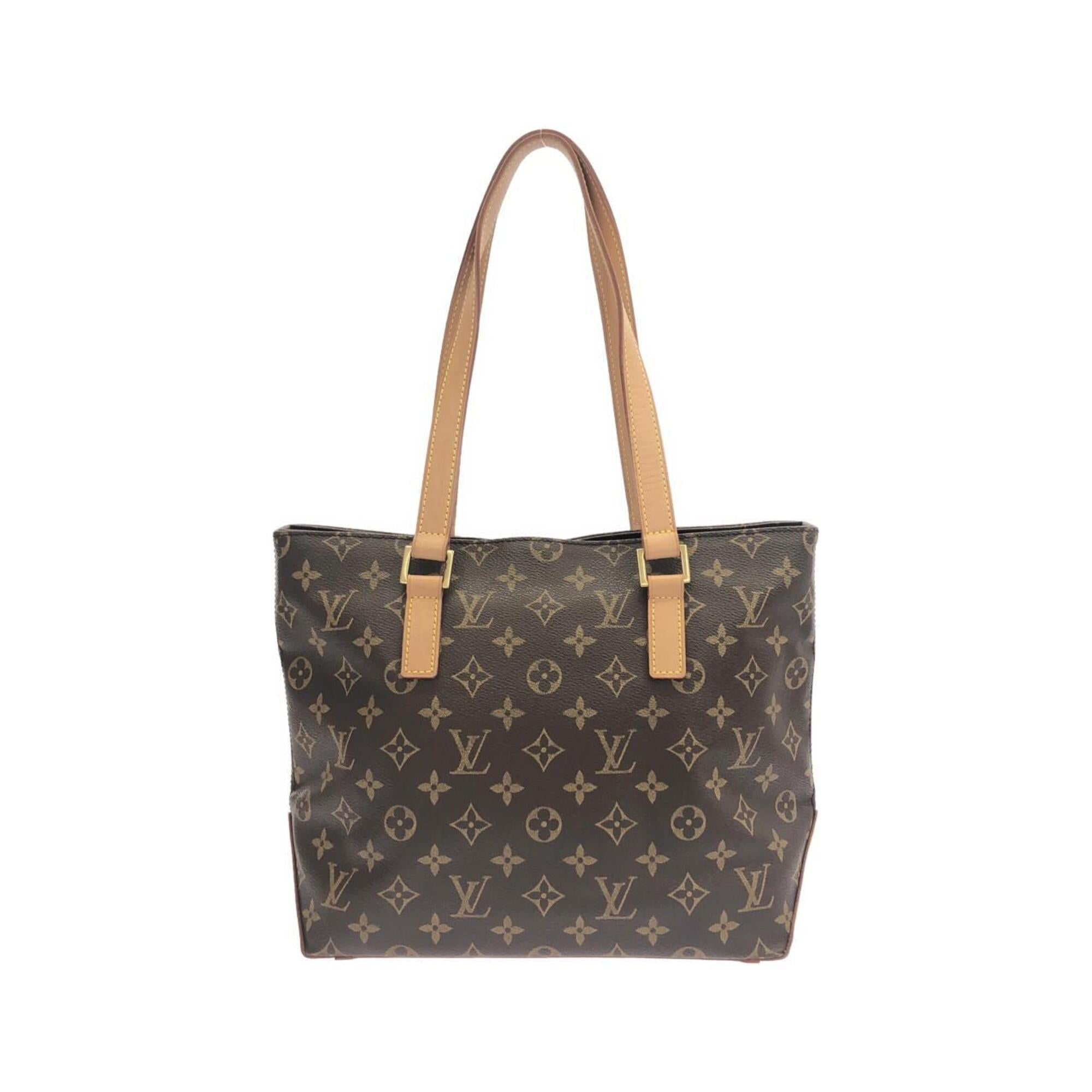 Louis Vuitton Marron Monogram Coated Canvas Handbag (Pre-Owned)