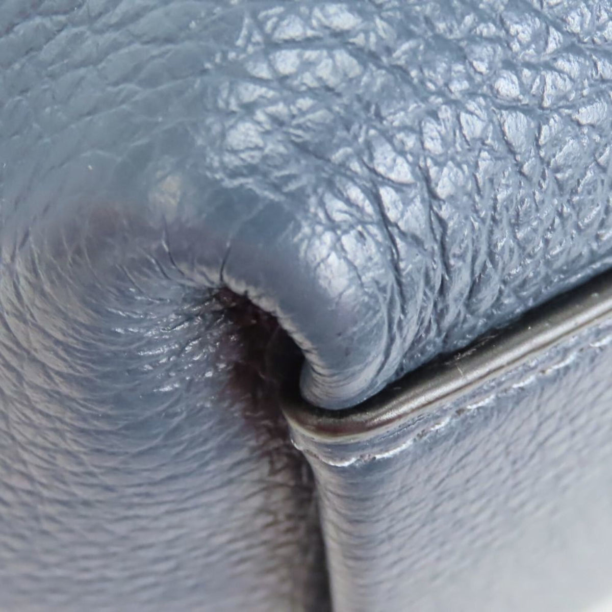 Coach Blue Leather Handbag (Pre-Owned)