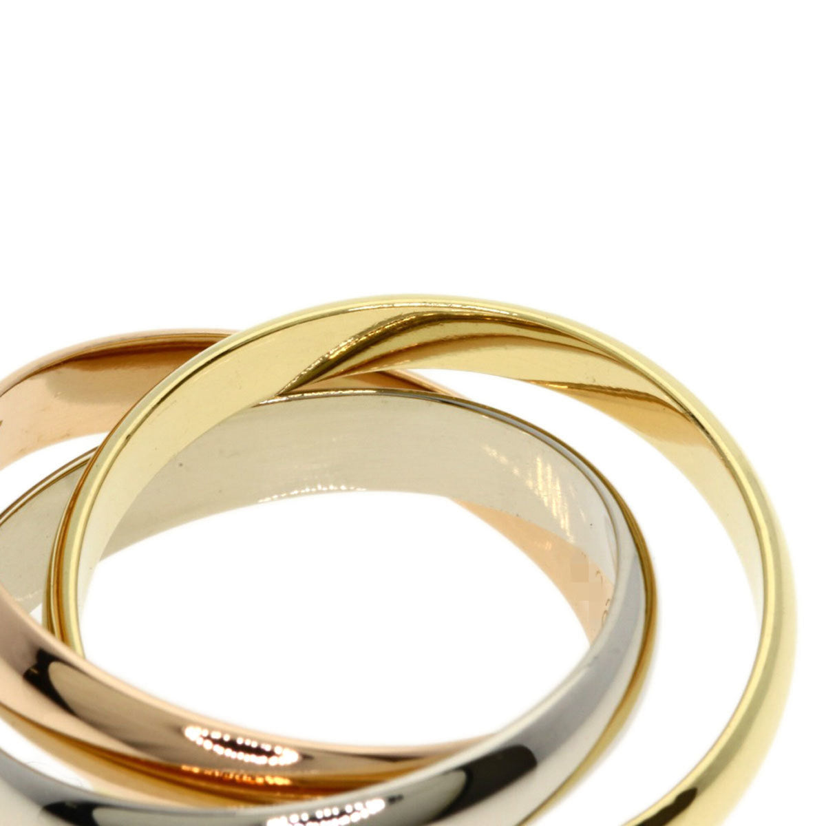 Cartier Yellow Gold (18K) Pink Gold (18K) White Gold (18K) Band Ring (Pre-Owned)