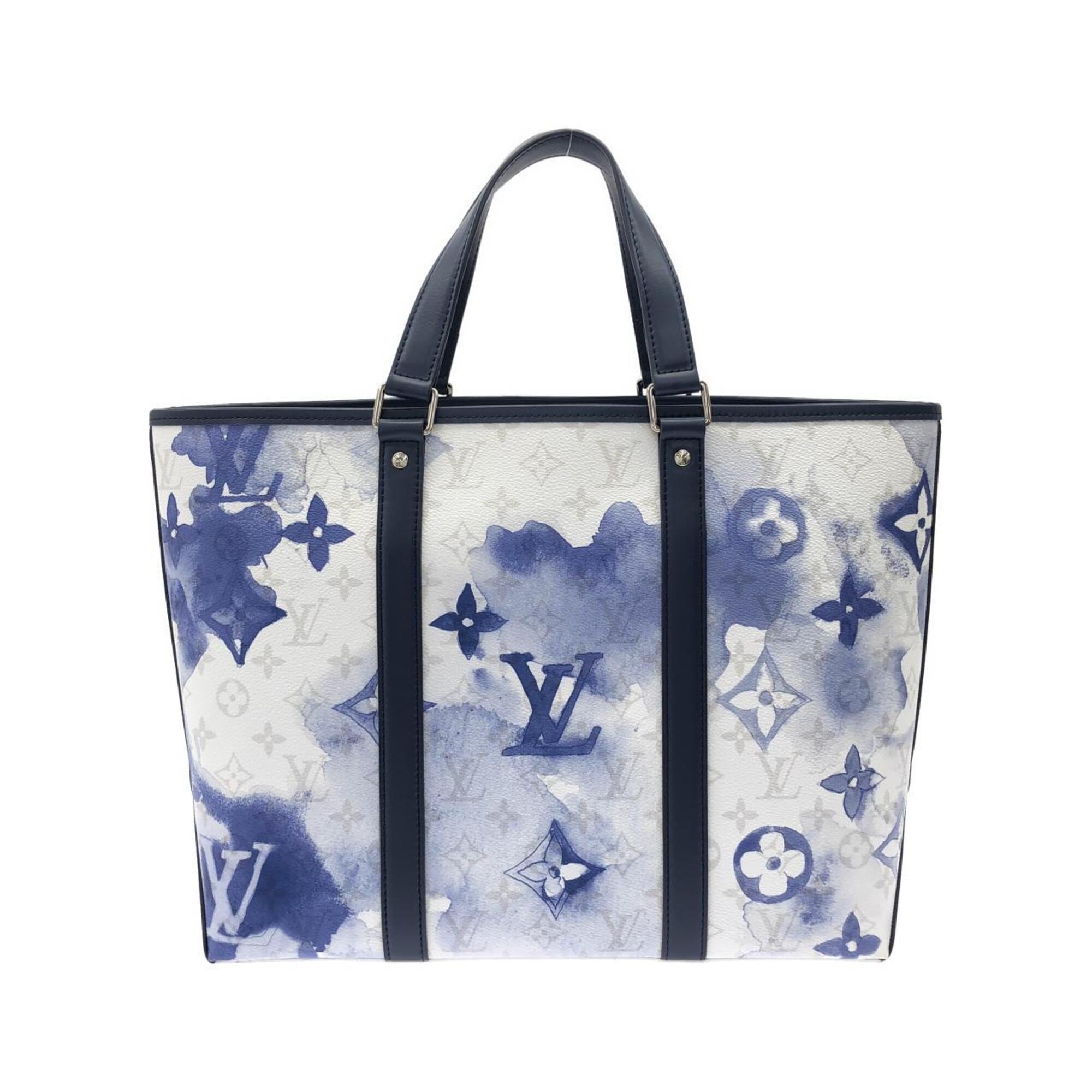 Louis Vuitton Monogram Watercolor Blue Coated Canvas Handbag (Pre-Owned)