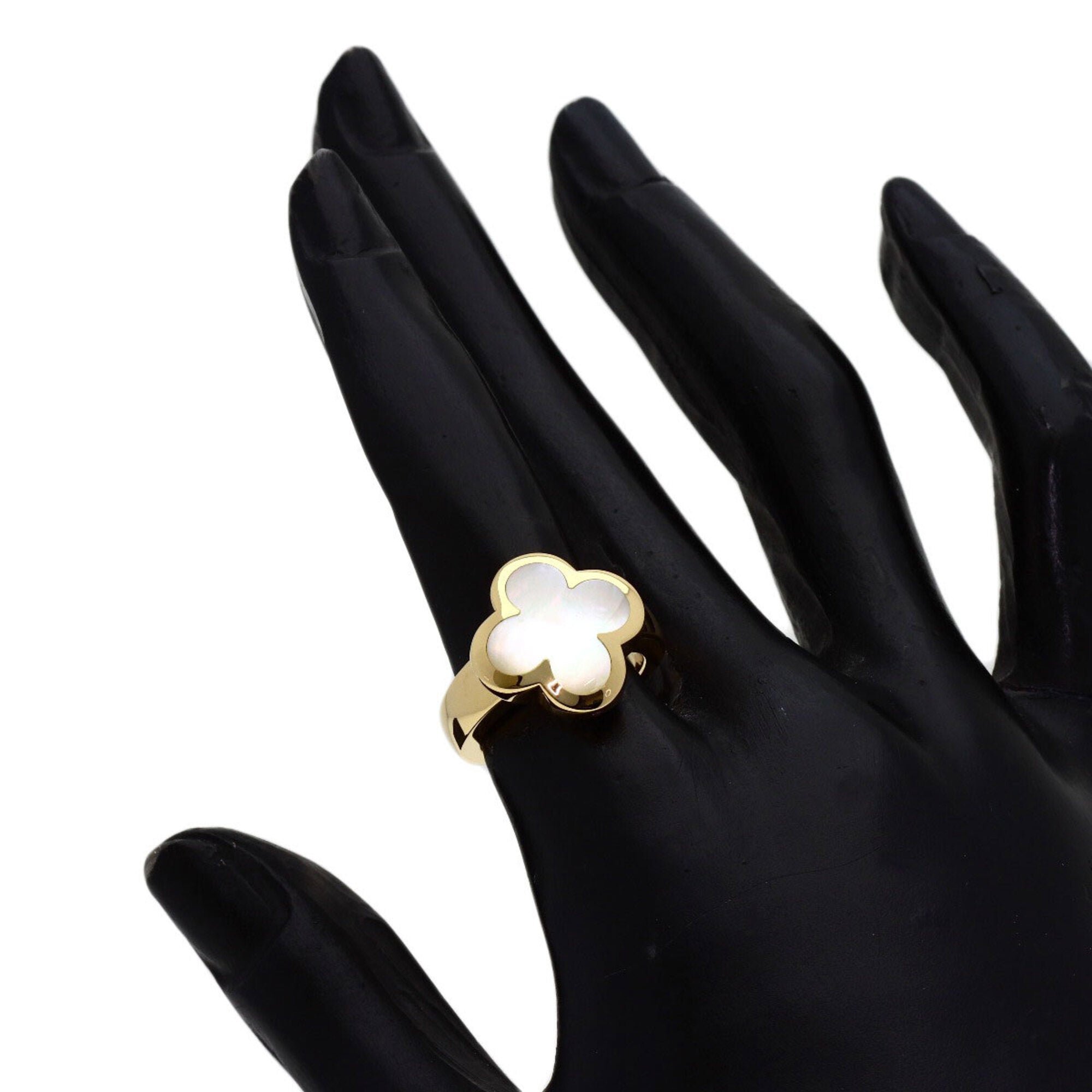 Van Cleef & Arpels Yellow Gold Yellow Gold (18K) Band Ring (Pre-Owned)