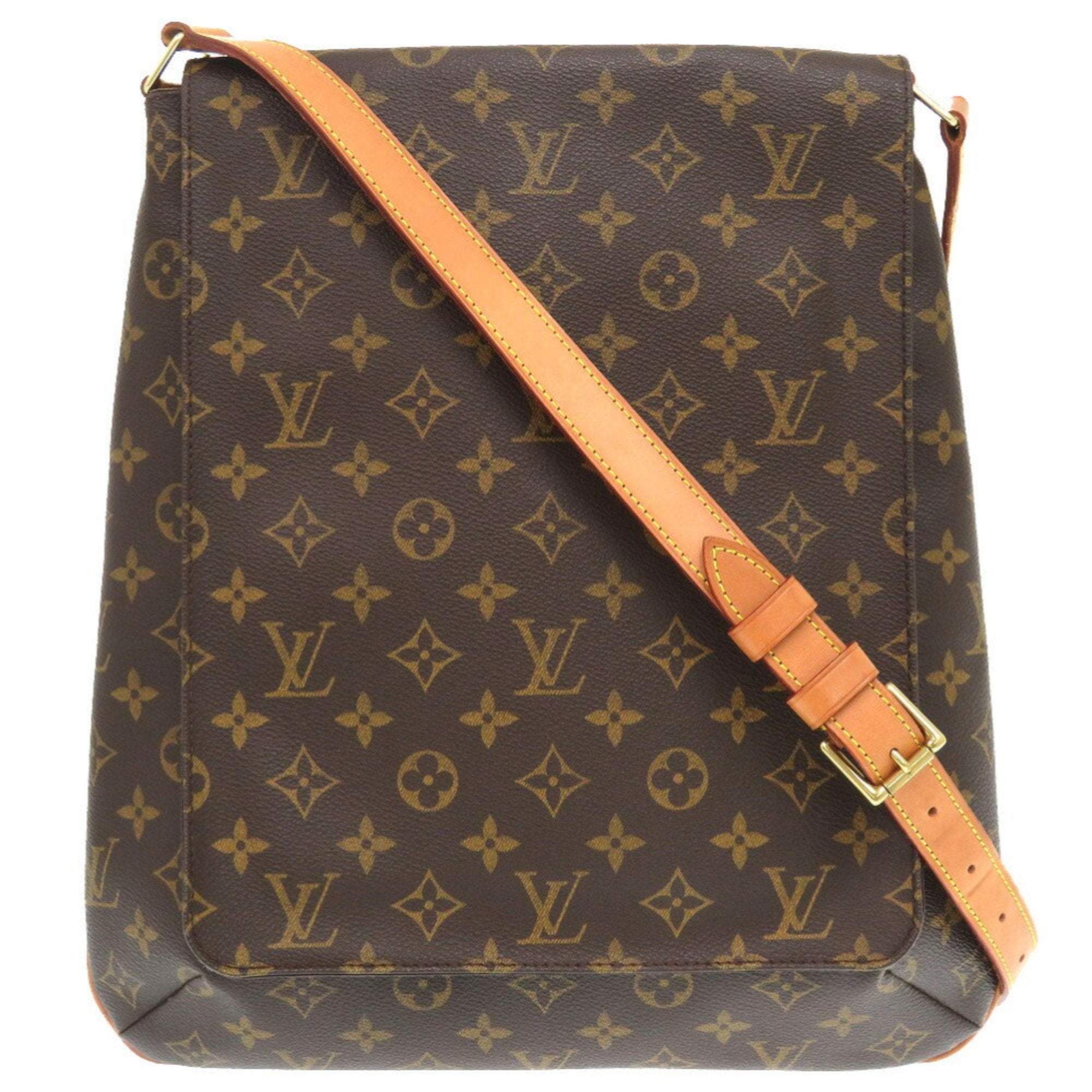 Louis Vuitton Brown Monogram Shoulder Bag (Pre-Owned)
