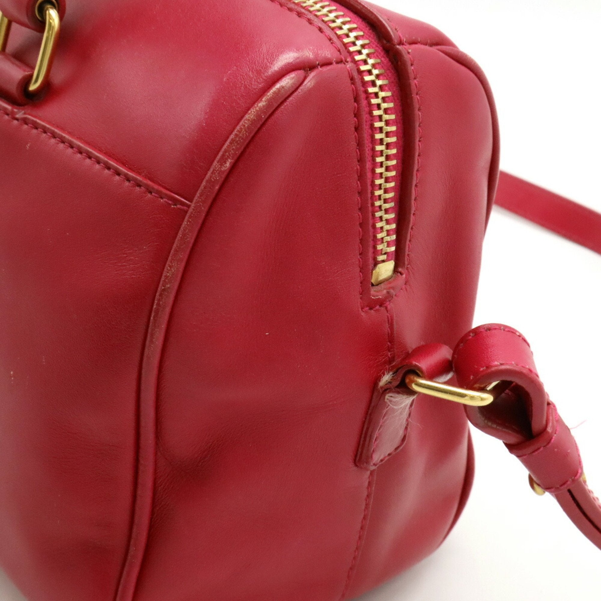 Yves Saint Laurent Pink Leather Handbag (Pre-Owned)