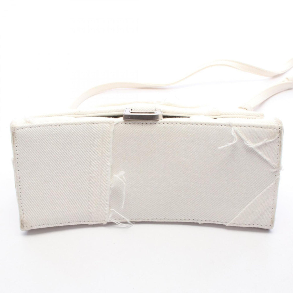Balenciaga White Denim Handbag (Pre-Owned)