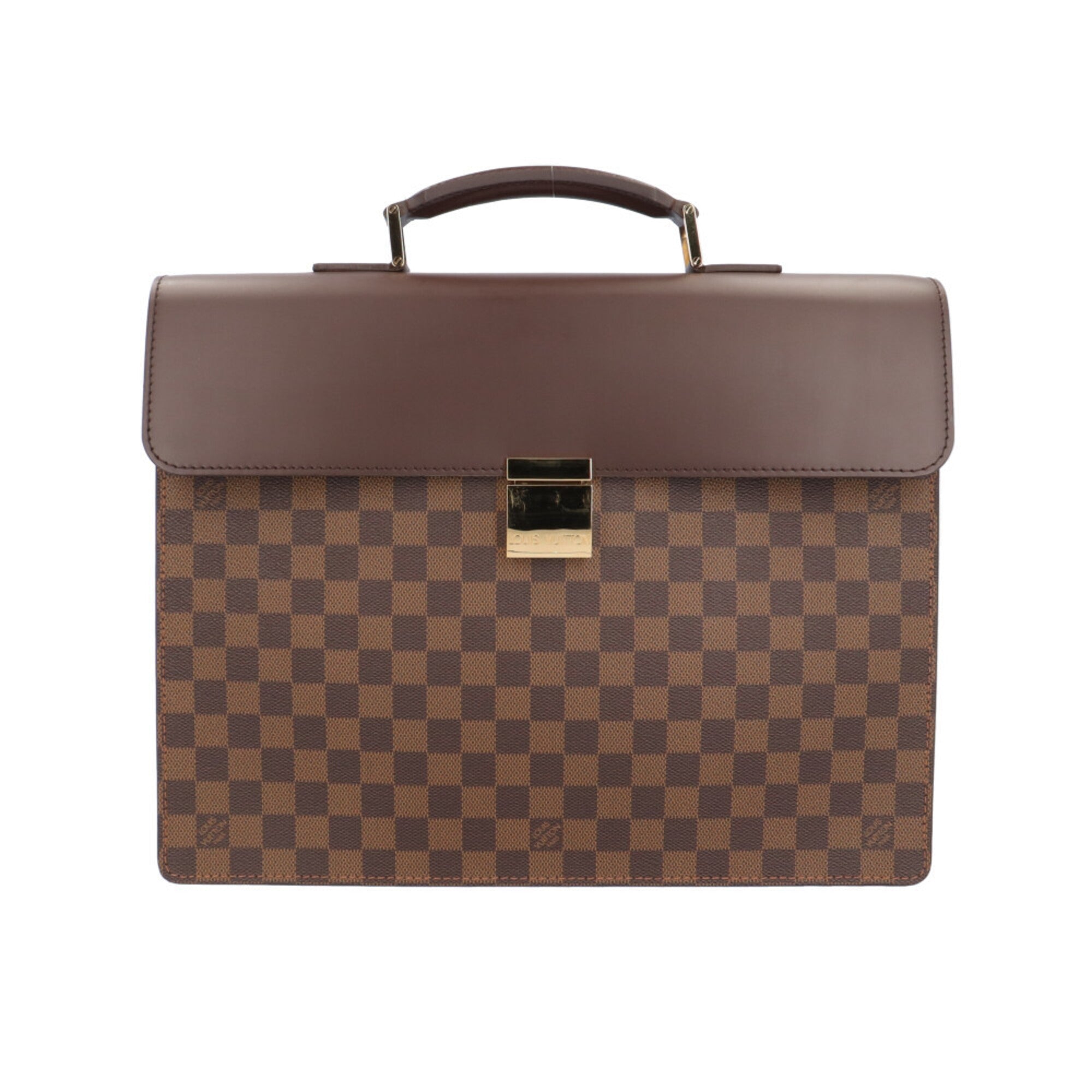 Louis Vuitton Damier Brown Damier Canvas Briefcase (Pre-Owned)