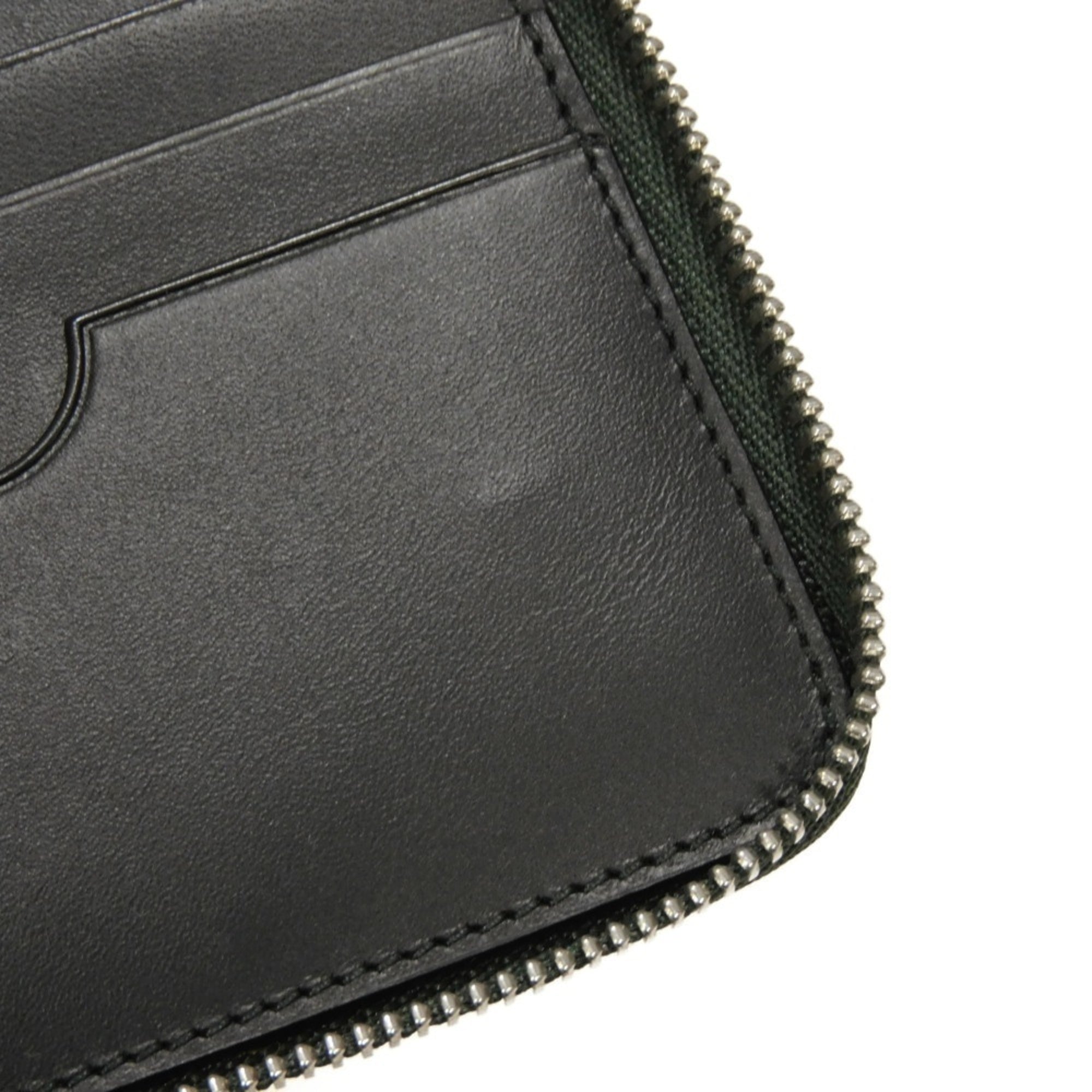 Loewe Green Leather Wallet (Bi-Fold) (Pre-Owned)