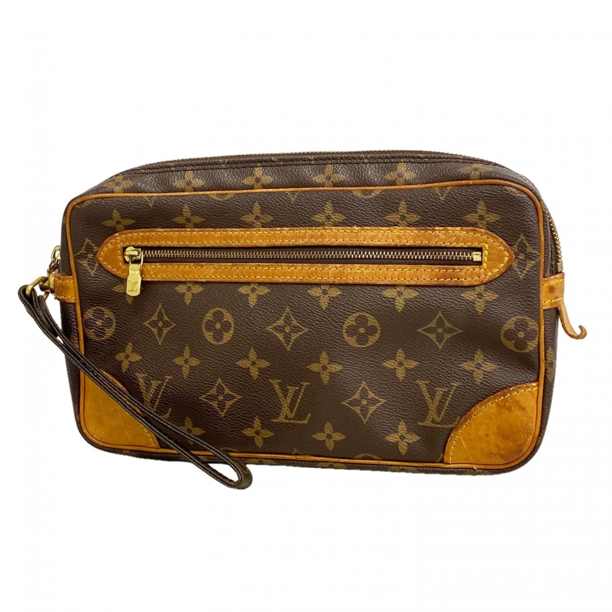 Louis Vuitton Brown Clutch Bag (Pre-Owned)