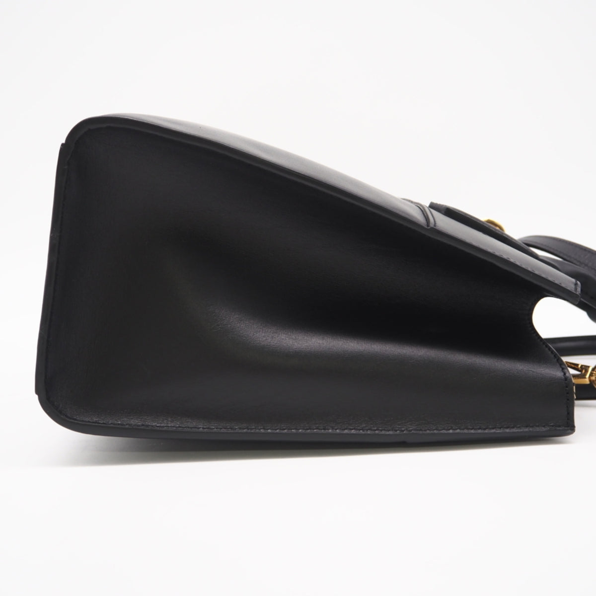 Louis Vuitton Black Noir Leather Handbag (Pre-Owned)
