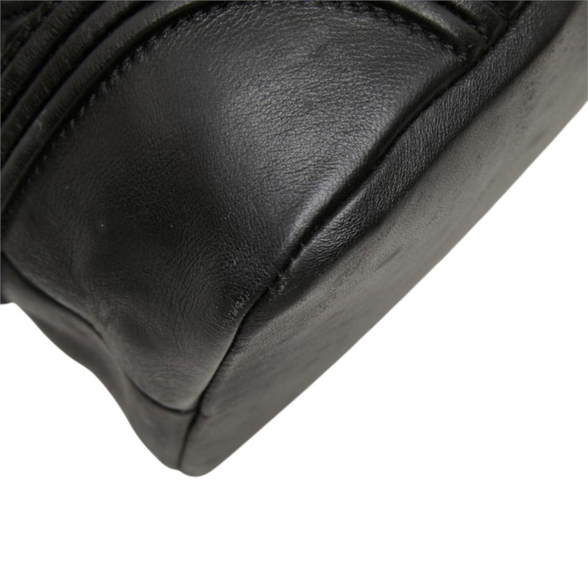 Tory Burch Black Leather Handbag Shoulder Bag (Pre-Owned)
