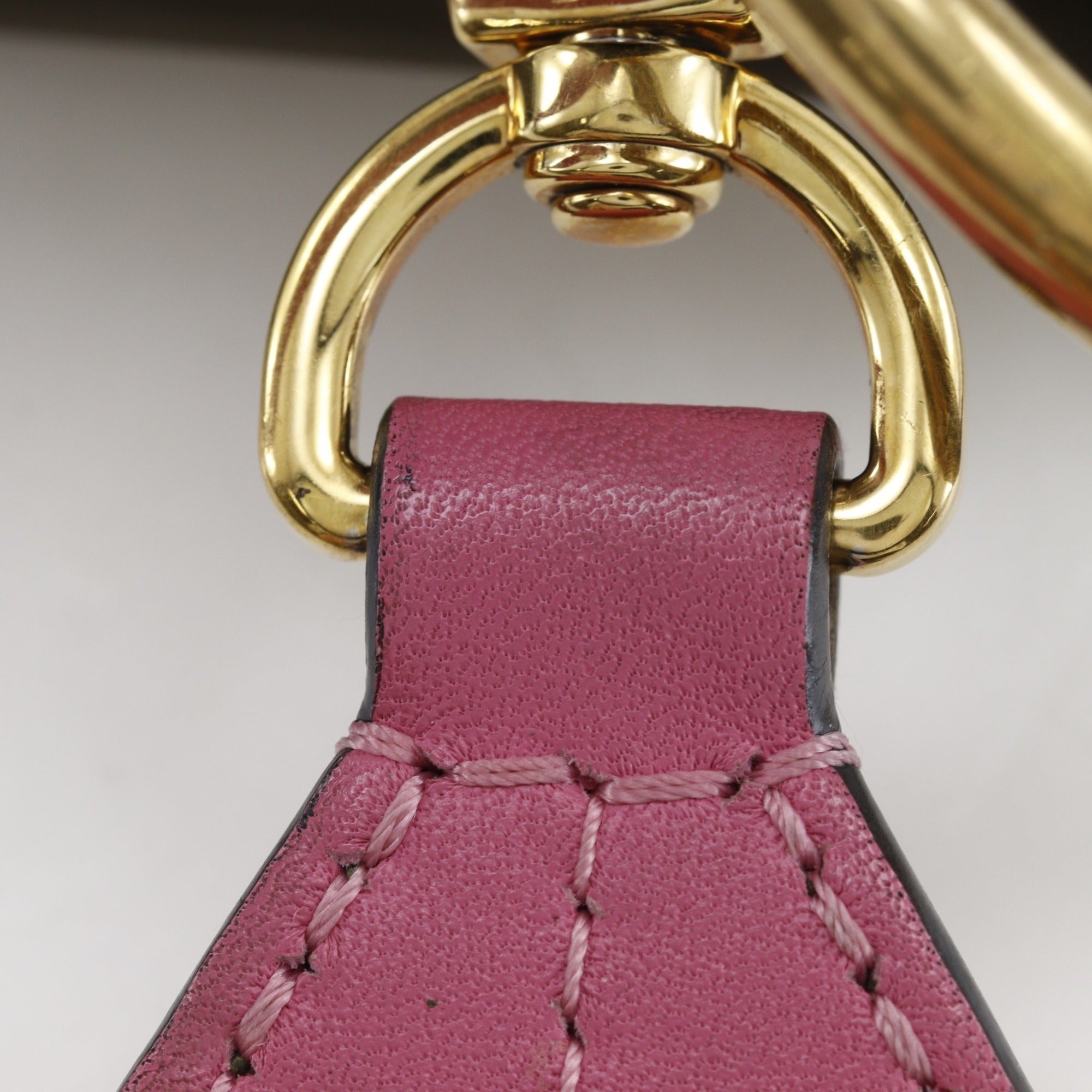 Louis Vuitton Brown Green Pink Monogram Shoulder Bag (Pre-Owned)