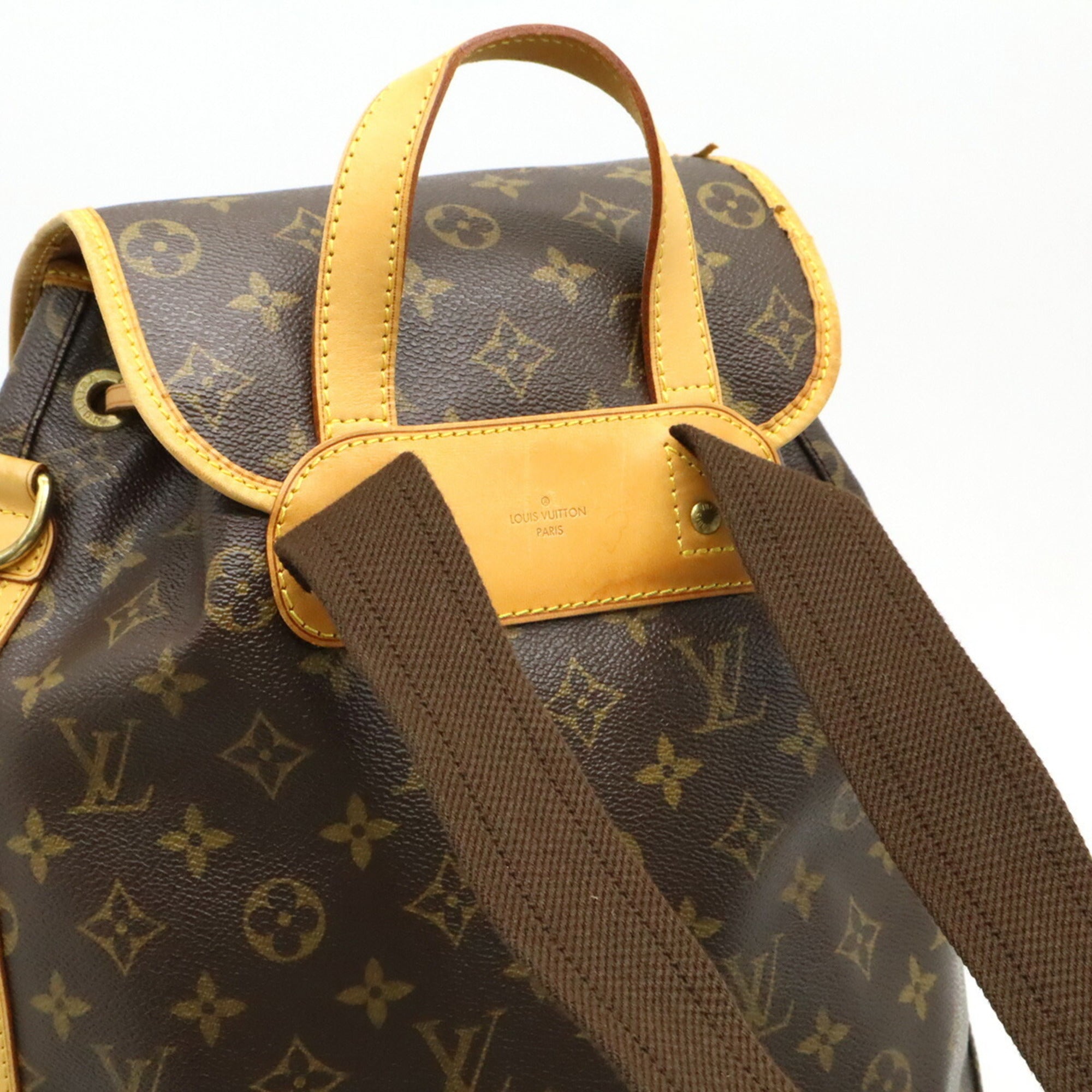 Louis Vuitton Monogram Brown Monogram Monogram Backpack Shoulder Bag (Pre-Owned)