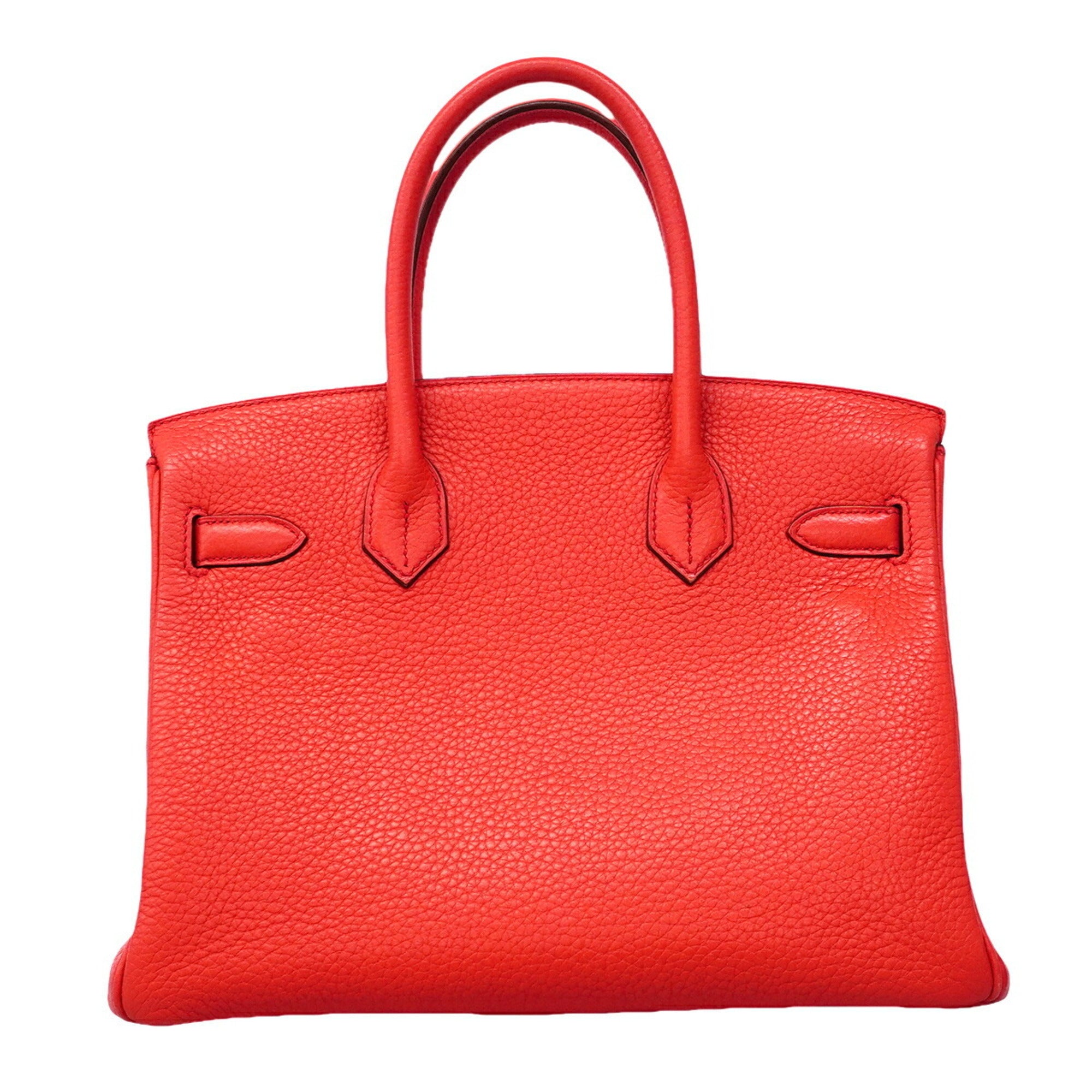 Hermes Bougainvillier Taurillon Clemence Leather Handbag (Pre-Owned)