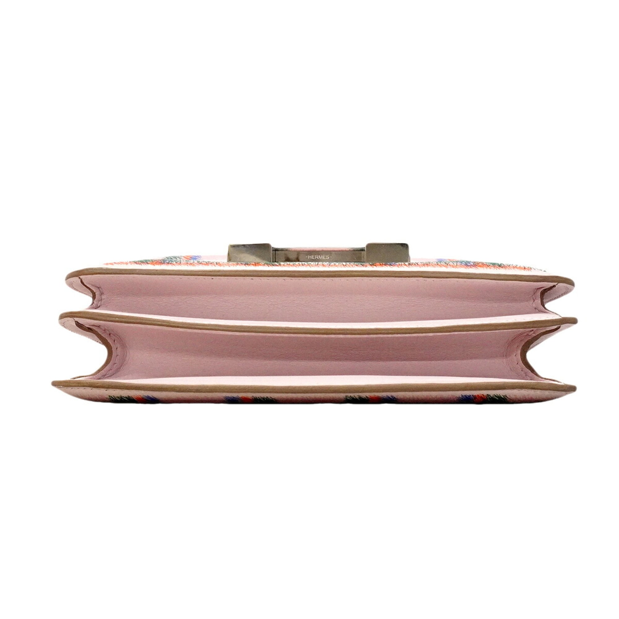 Hermes Pink Swift Leather Shoulder Bag (Pre-Owned)