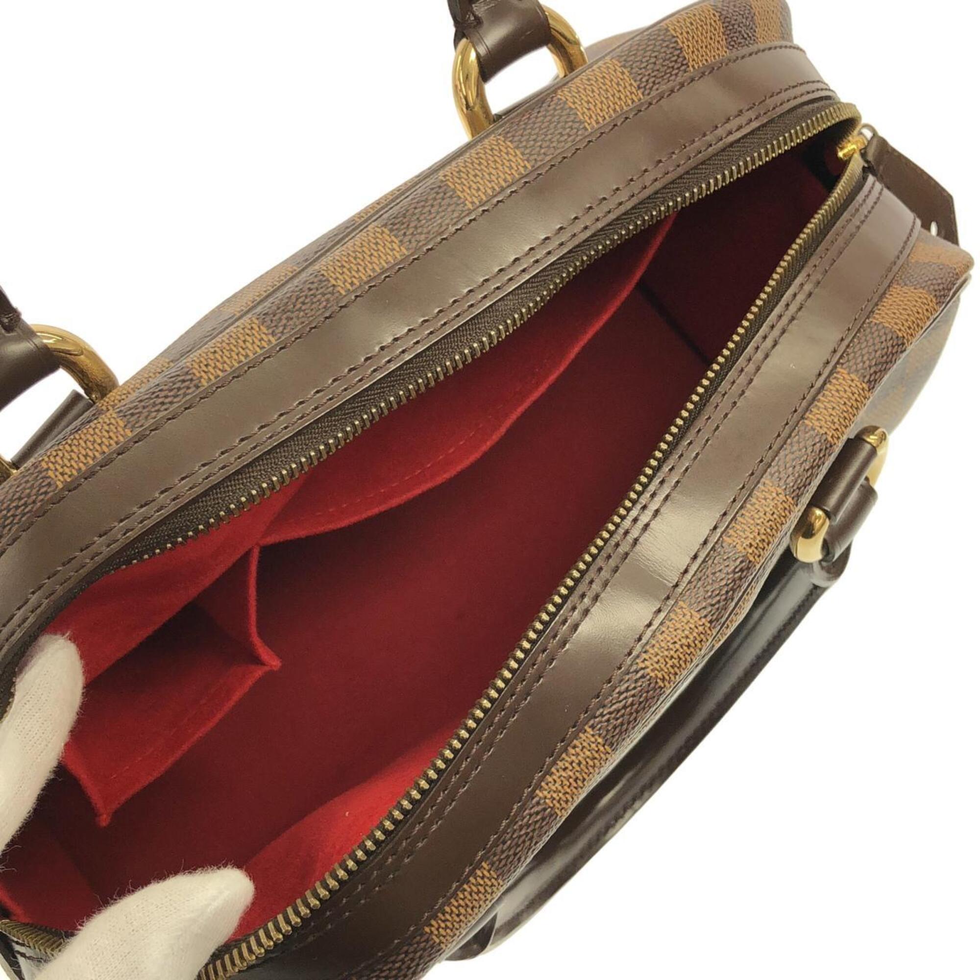 Louis Vuitton Brown Coated Canvas Handbag (Pre-Owned)