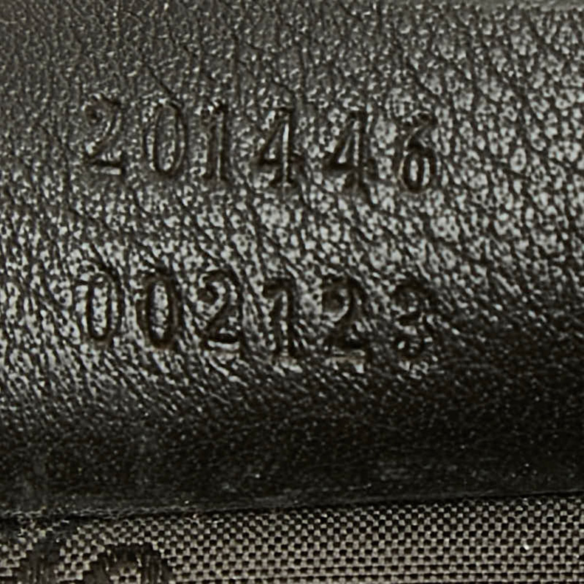 Gucci Dark Brown Pvc Leather Shoulder Bag (Pre-Owned)
