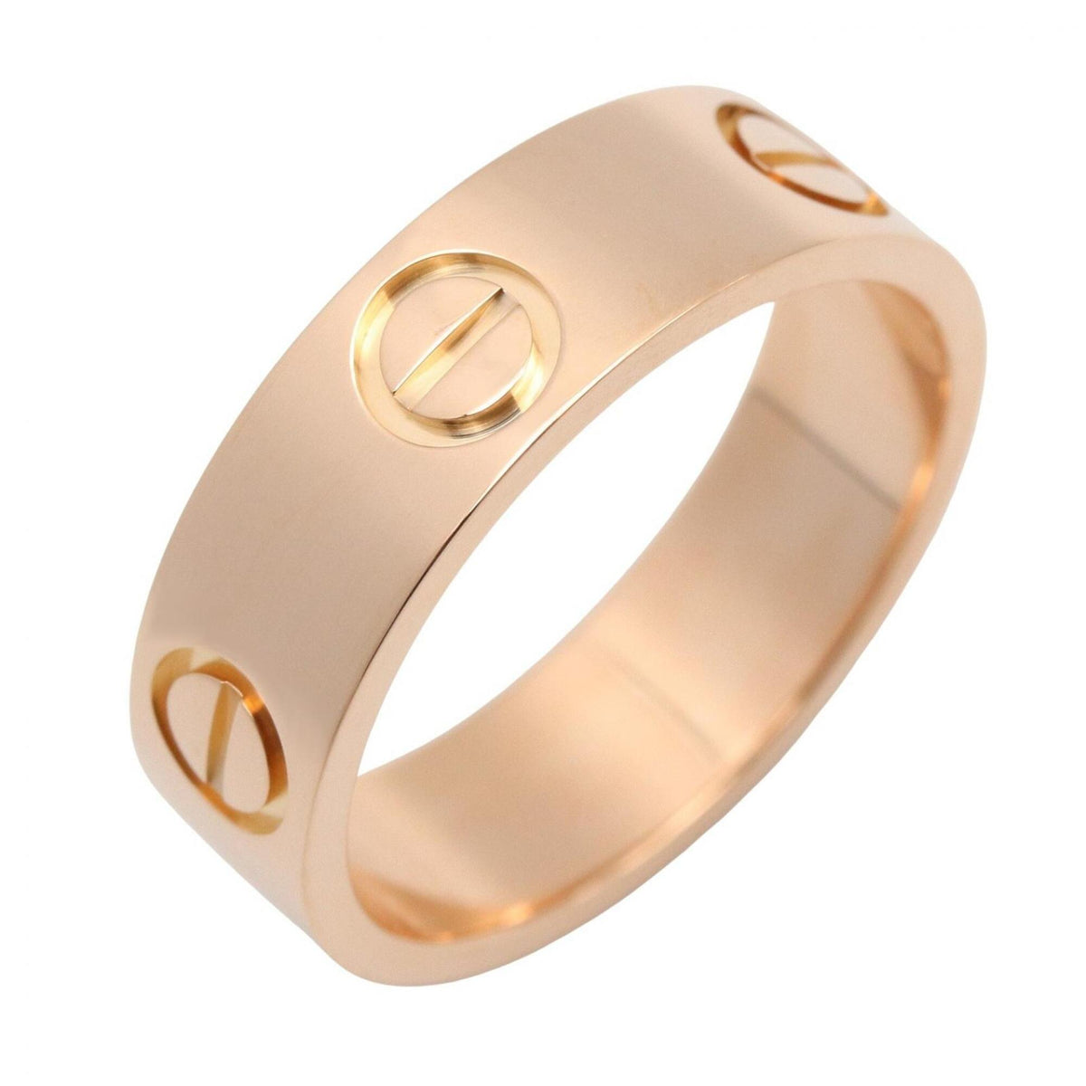 Cartier Pink Gold Pink Gold (18K) Band Ring (Pre-Owned)