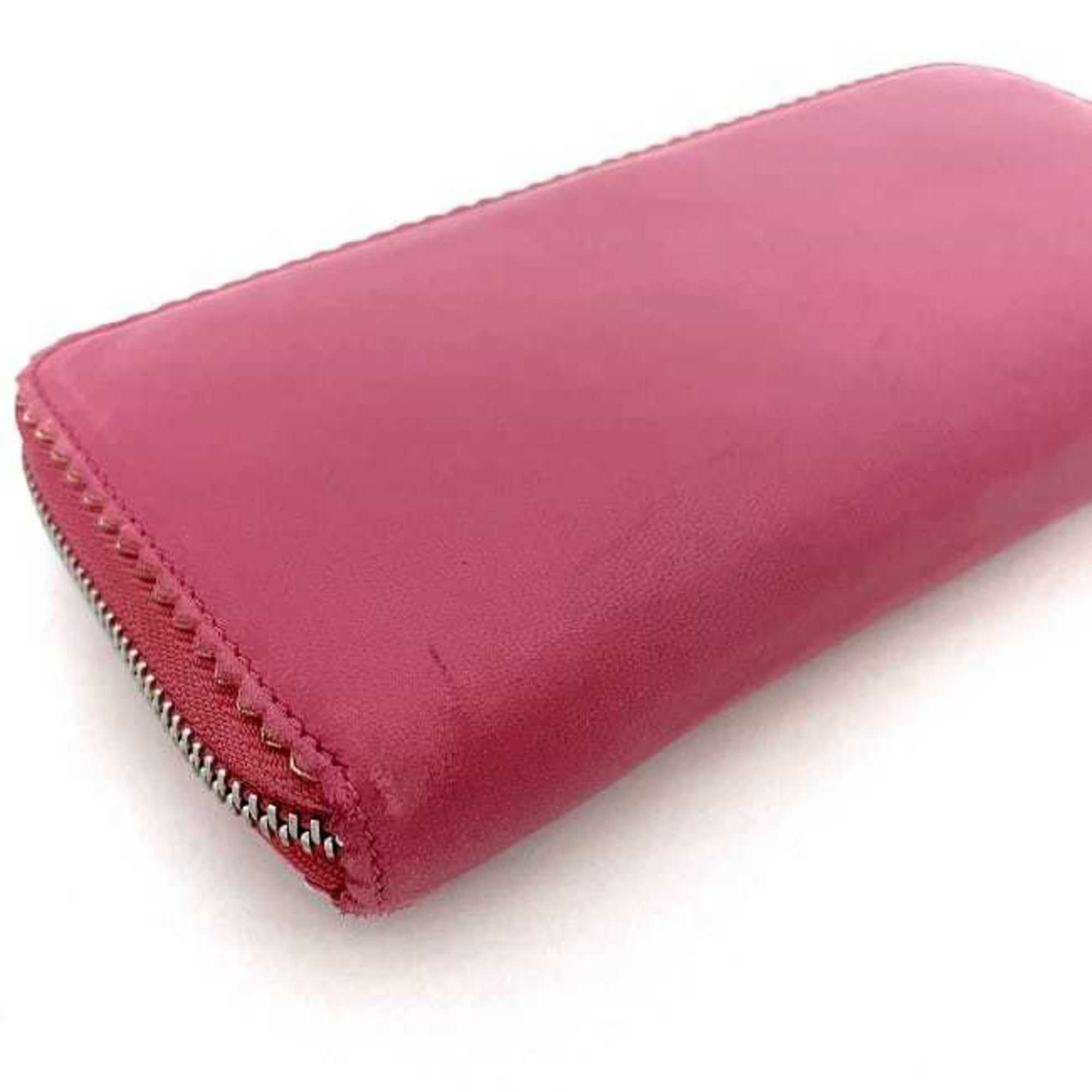 Loewe Pink Nappa Leather Long Wallet (Bi-Fold) (Pre-Owned)