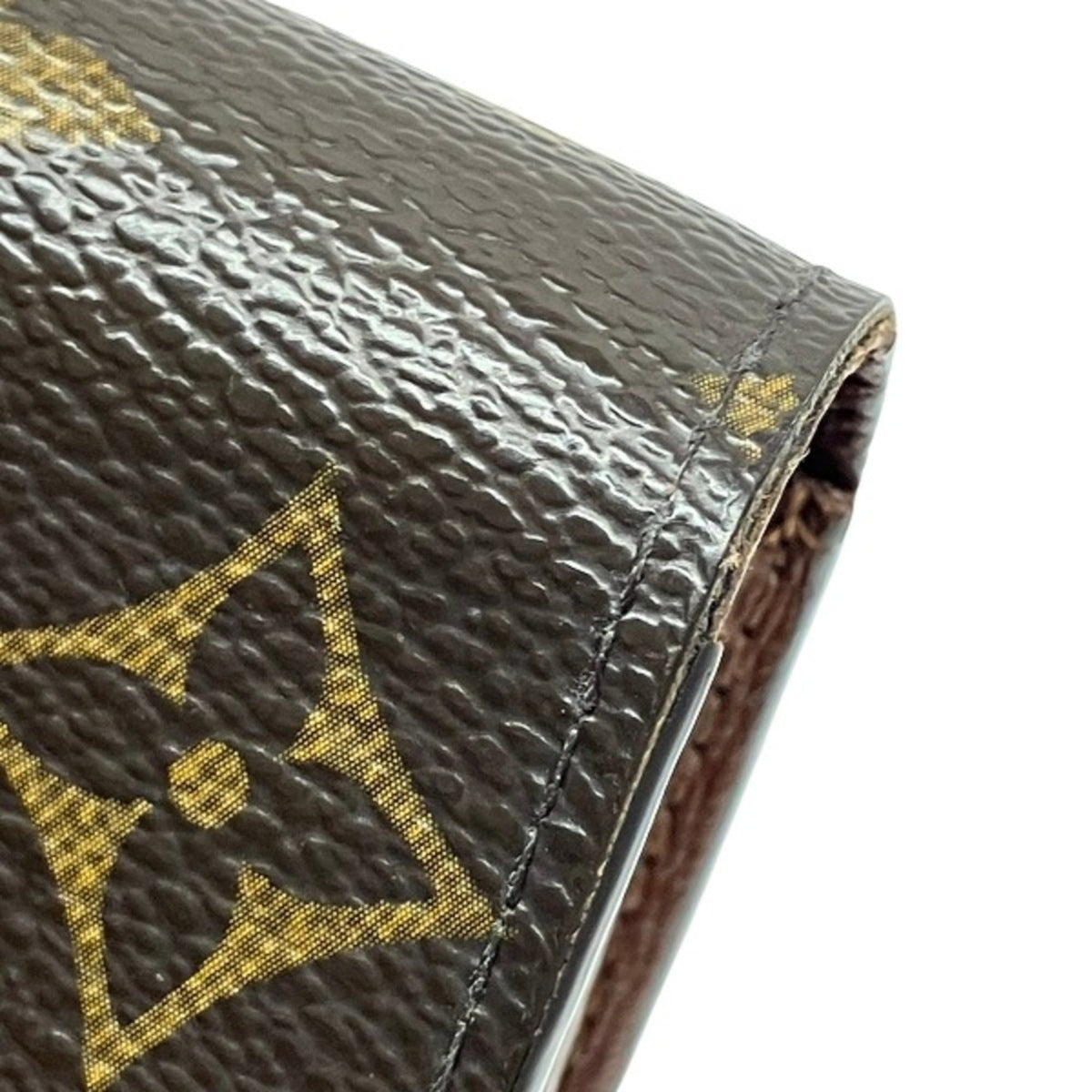 Louis Vuitton Monogram Brown Monogram Long Wallet (Bi-Fold) (Pre-Owned)