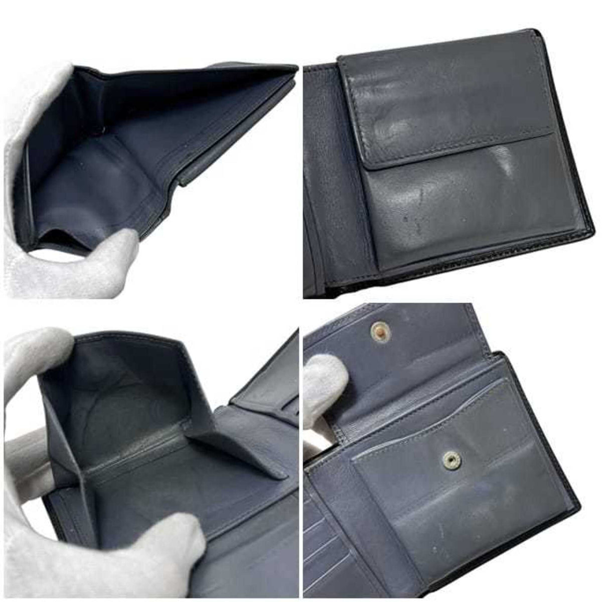 Loewe Black Leather Wallet (Bi-Fold) (Pre-Owned)