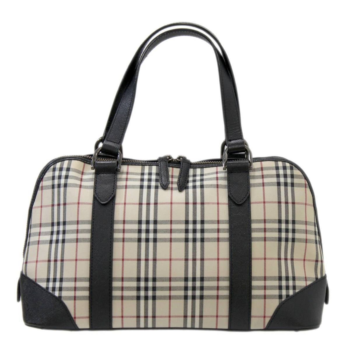 Burberry Multi-Color Canvas Handbag (Pre-Owned)